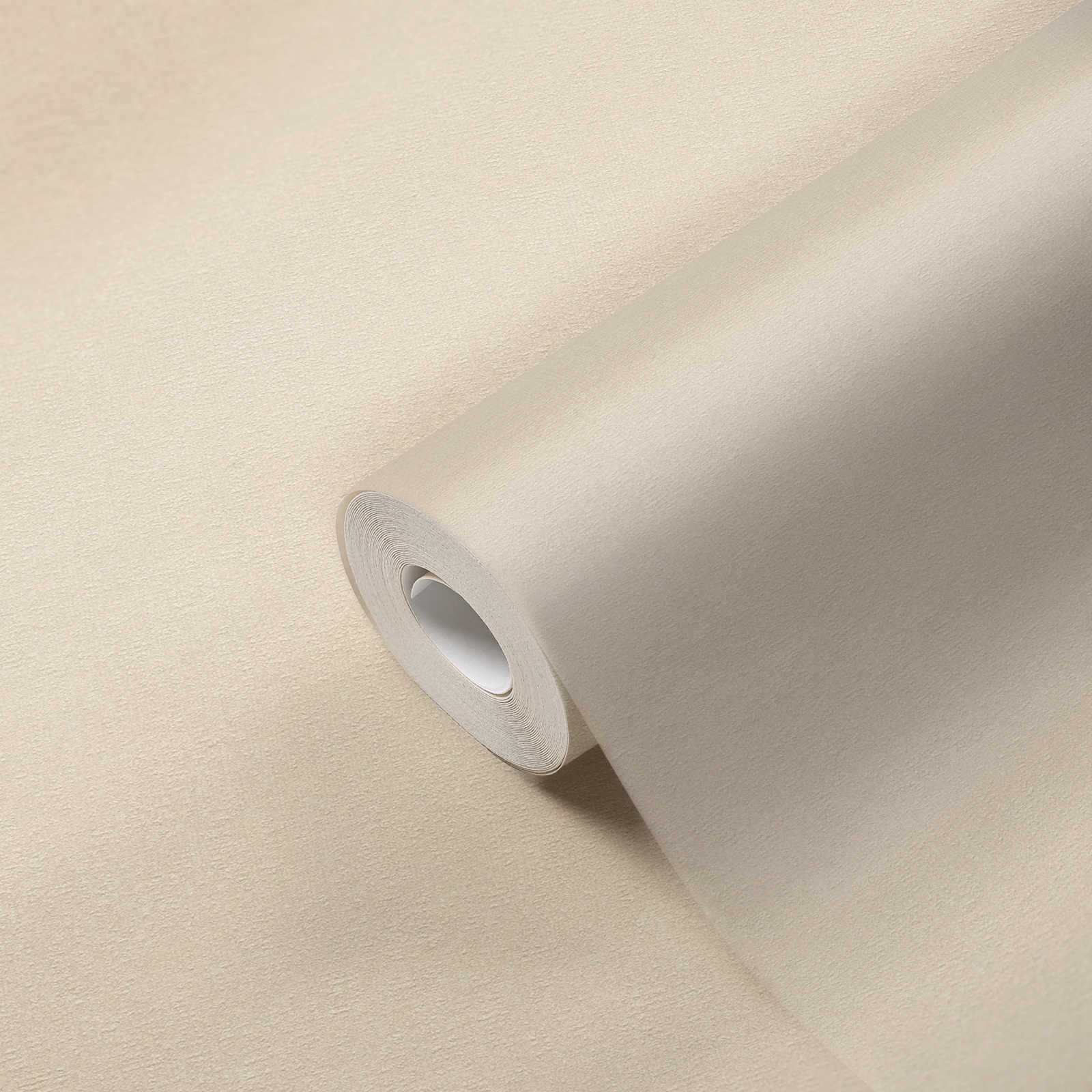             Non-woven wallpaper with fine structure - cream
        