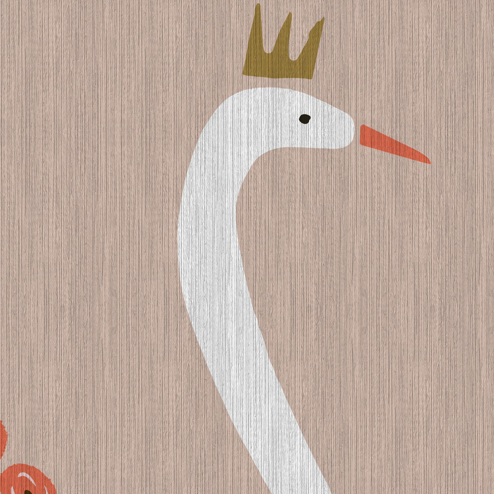             Up North 1 - Papel pintado de diseño escandinavo Swan & Flowers
        