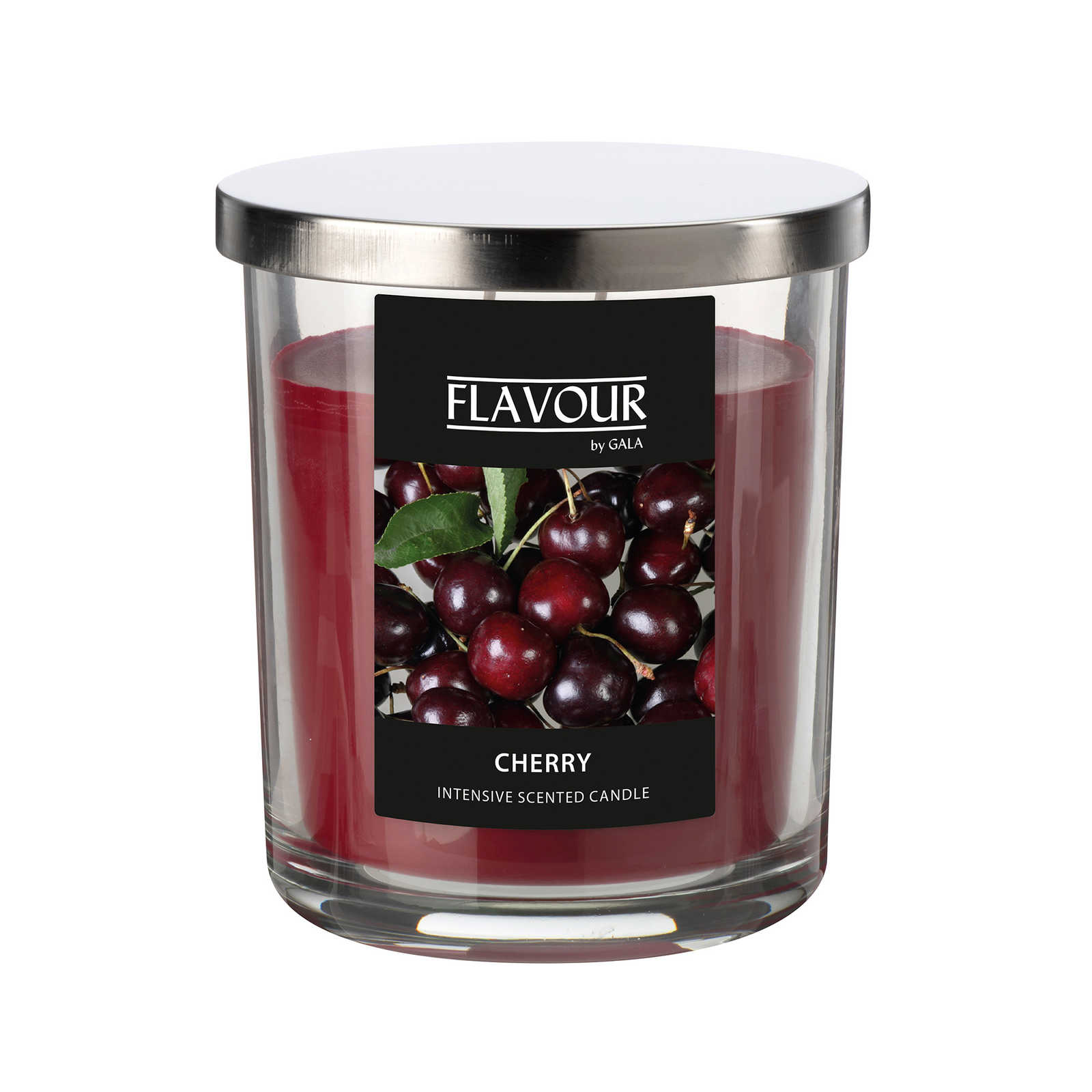         Cherry scented candle with fruity fragrance - 380g
    