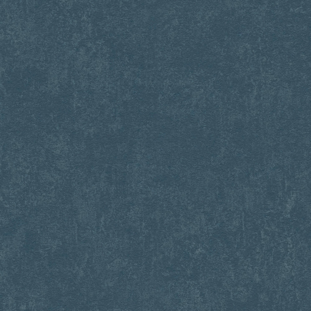             Papier peint uni bleu foncé avec motif structuré - bleu
        