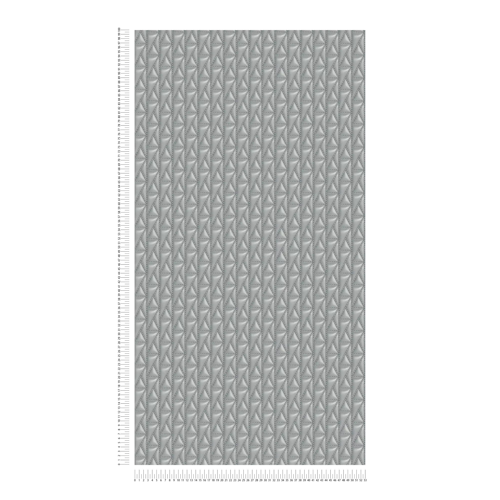             Karl LAGERFELD vliesbehang quilt pocket design - grijs
        