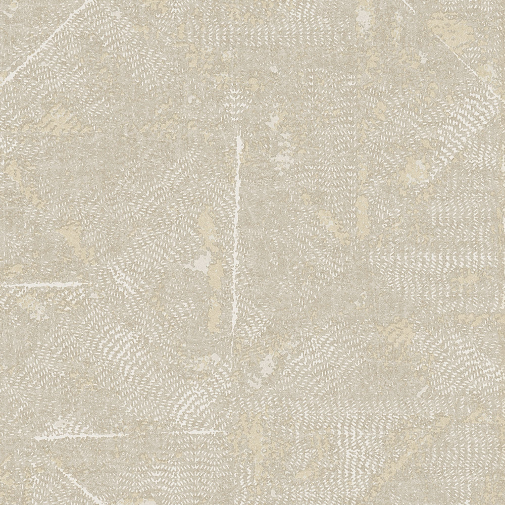             wallpaper beige patterned with silver accents - grey, beige, silver
        