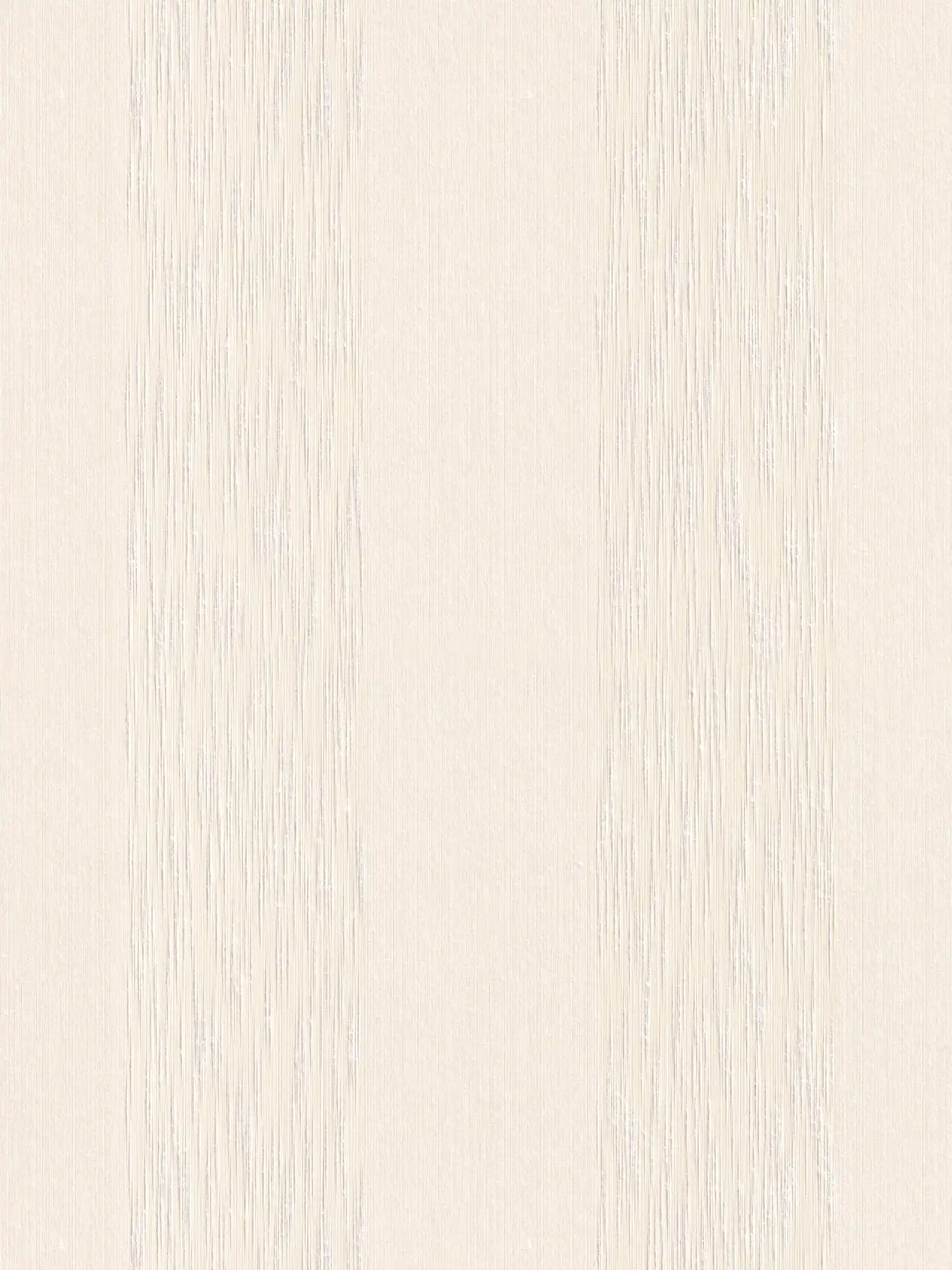 papier peint en papier avec motif floral ornemental & effet structuré - crème

