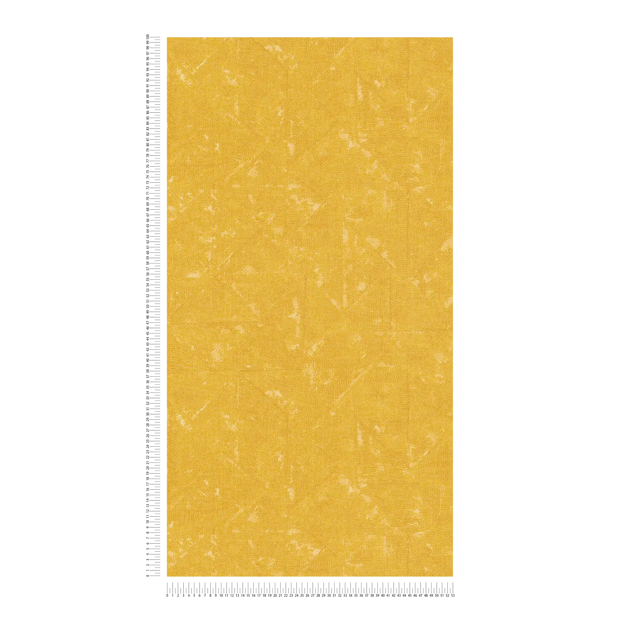             Behang zomer geel, asymmetrisch patroon - Geel
        