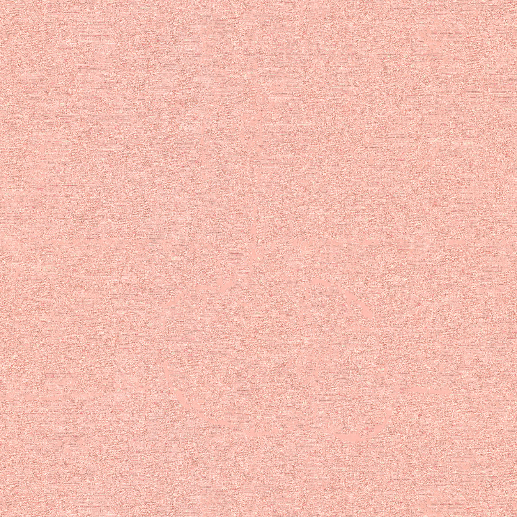 VERSACE Home plain wallpaper pink and shimmer effect - pink
