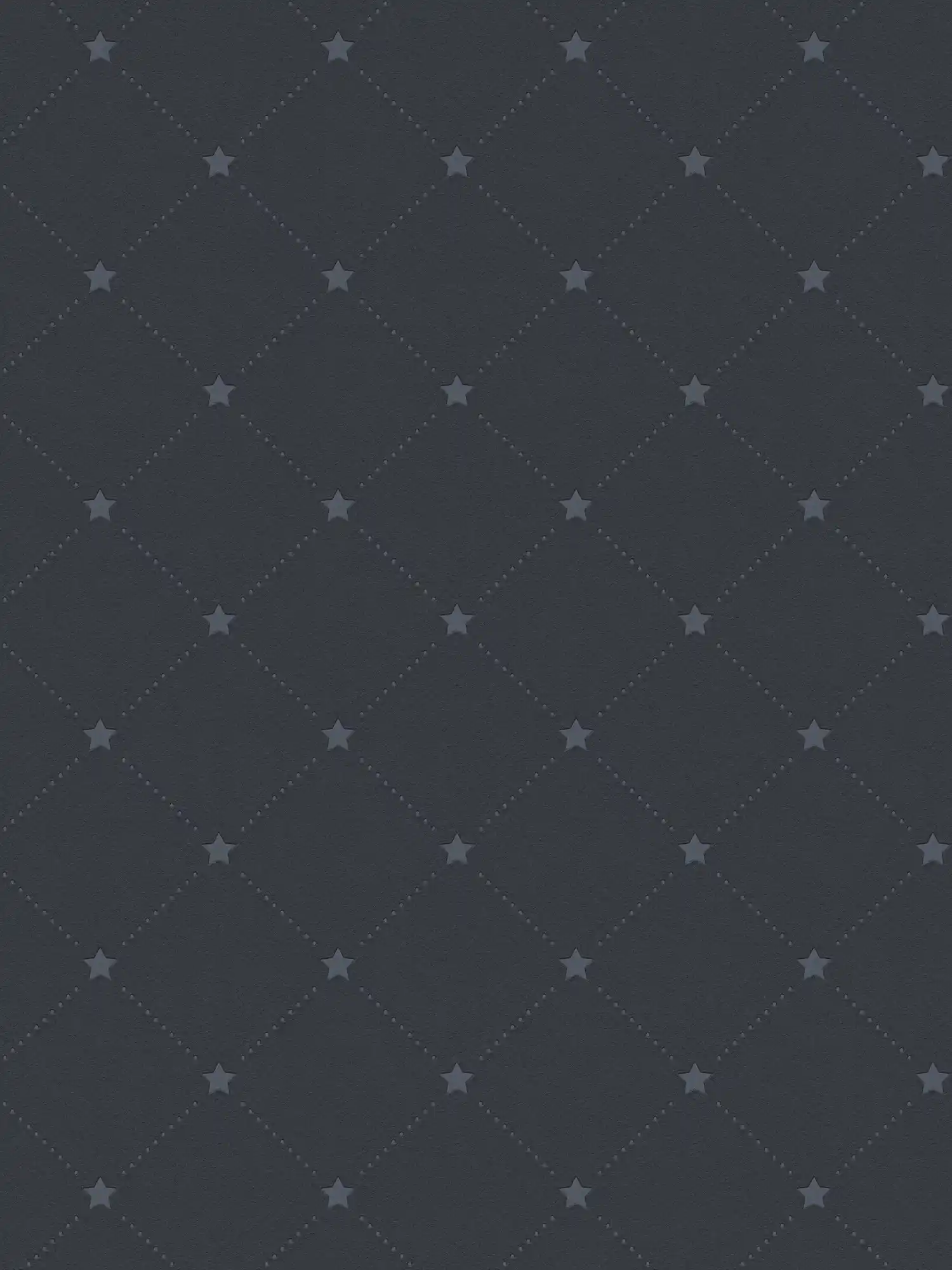 MICHALSKY non-woven wallpaper dark blue with stars pattern
