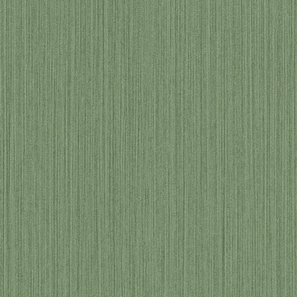             Papel pintado verde liso con efecto textil moteado de MICHALSKY
        
