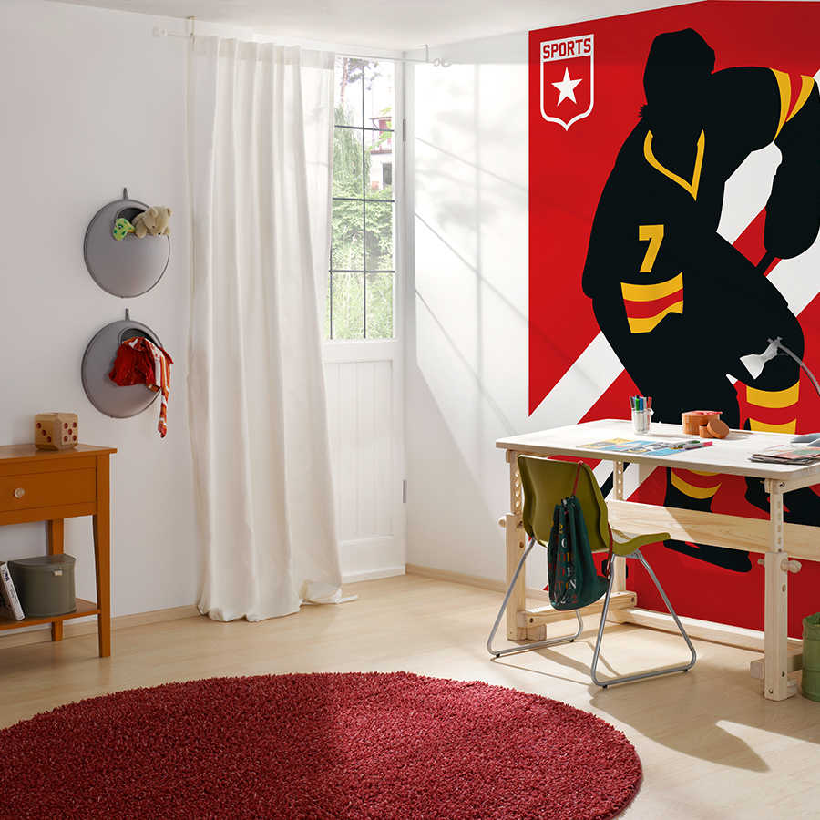         Photo wallpaper sport ice hockey motif player icon
    
