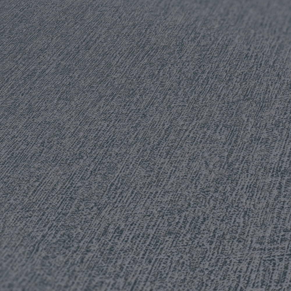             Wallpaper linen look, plain & mottled - grey
        