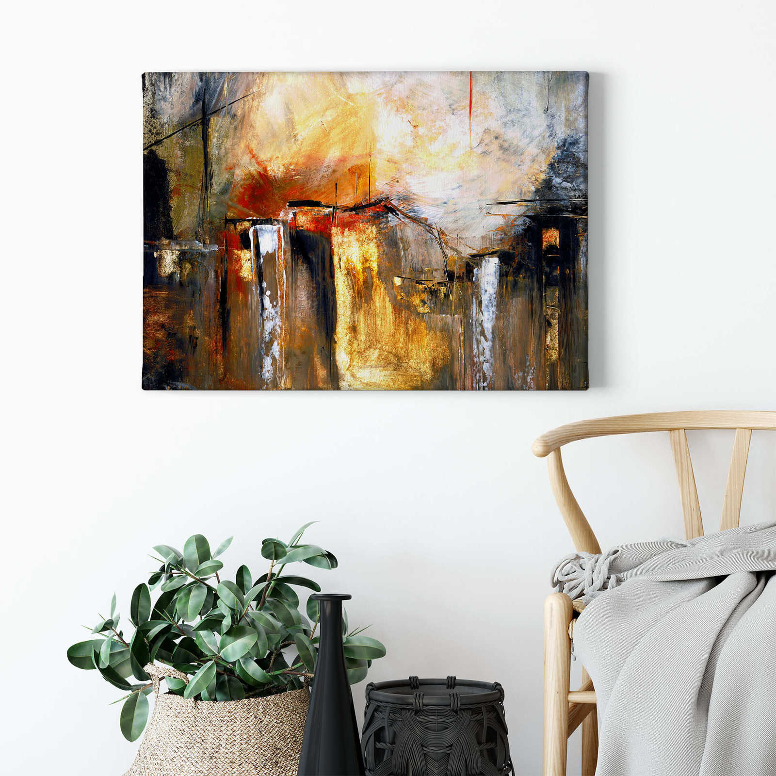             Abstract canvas print print by Niksic
        