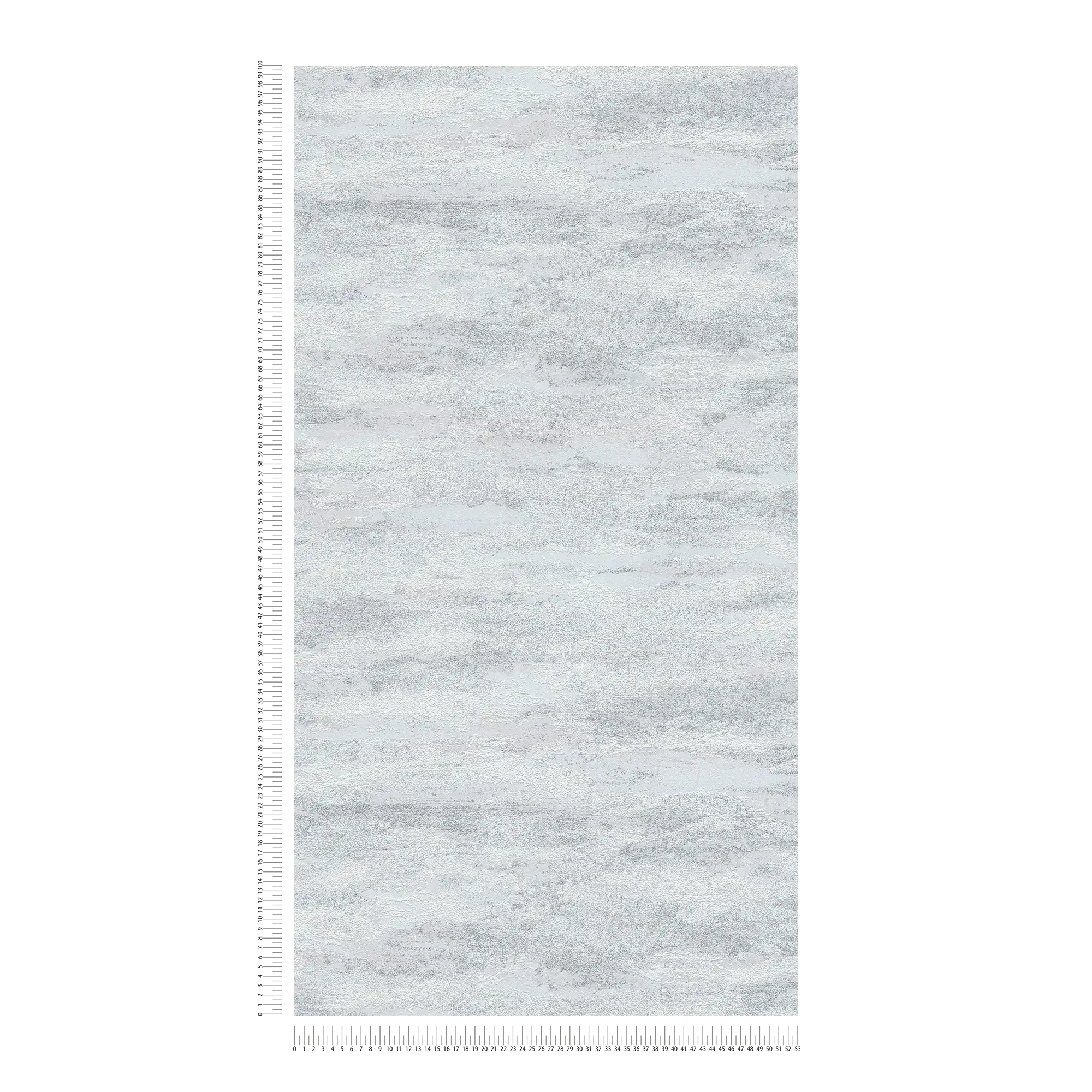             Wallpaper in a mottled light wave pattern - grey, silver
        