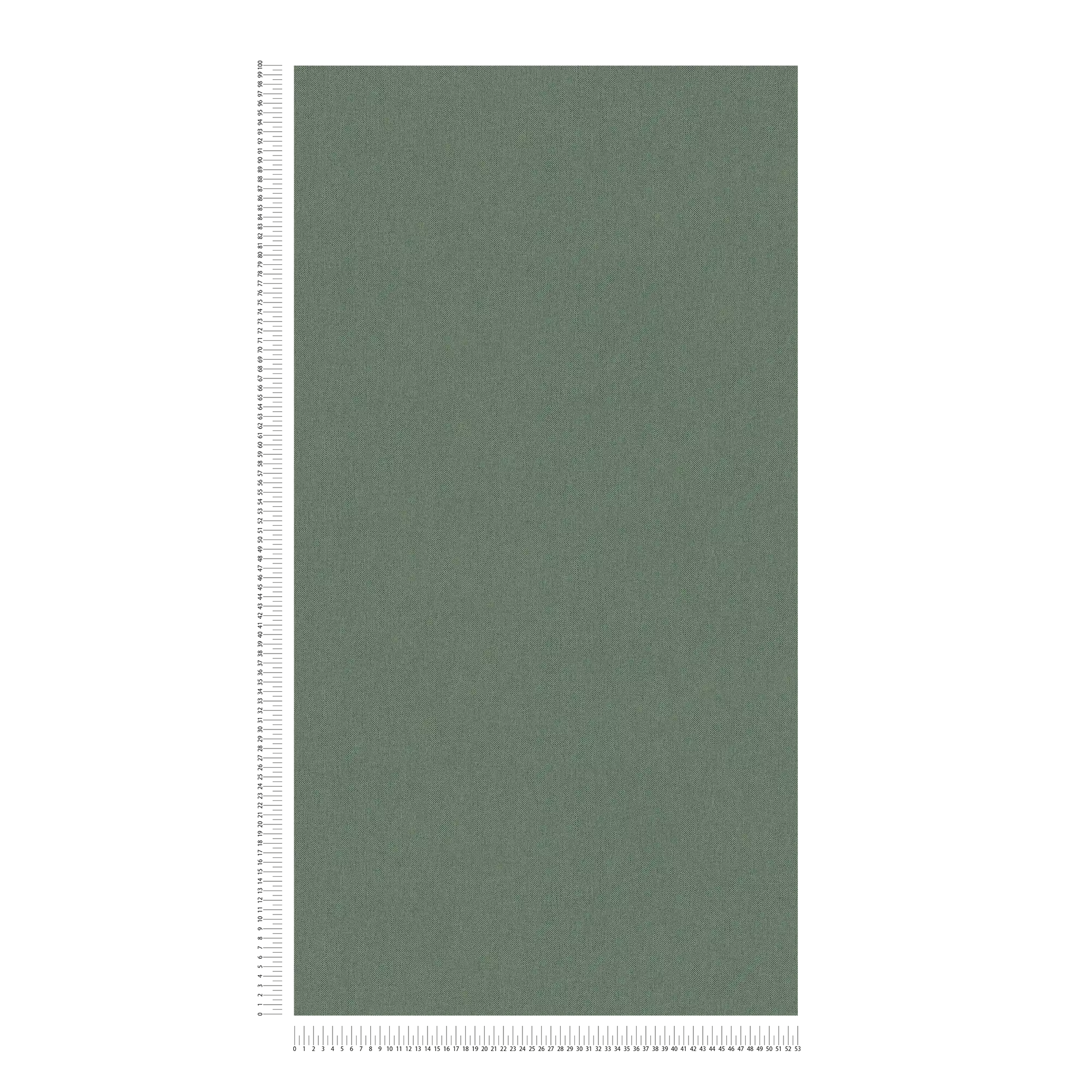             Effen behangpapier dennengroen met textielstructuur - groen
        