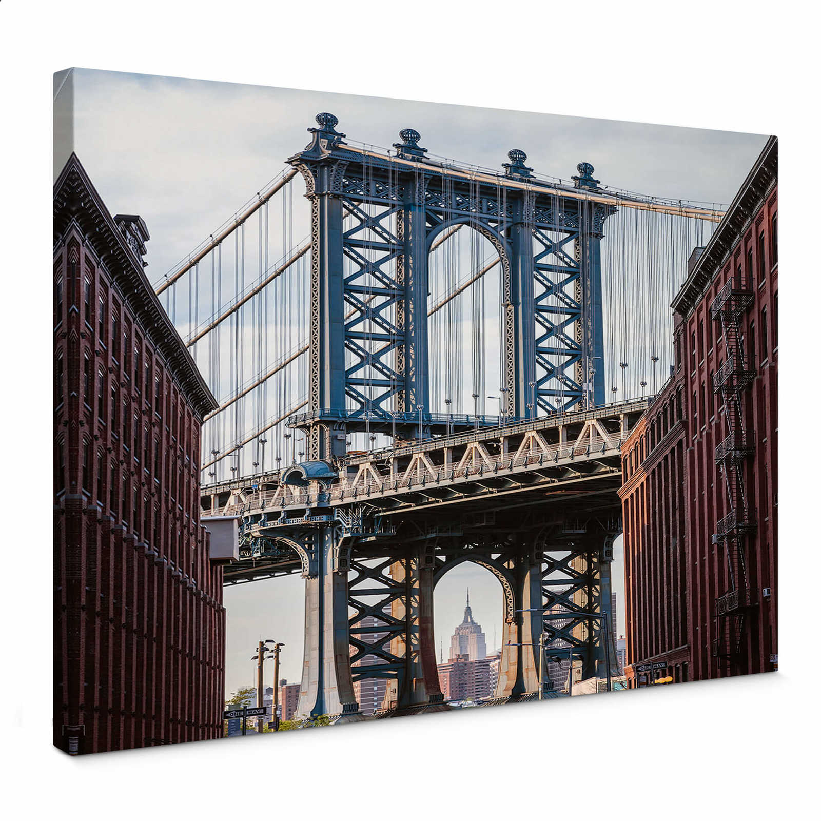         Canvas print New York Brooklyn Bridge, photo by Colombo
    