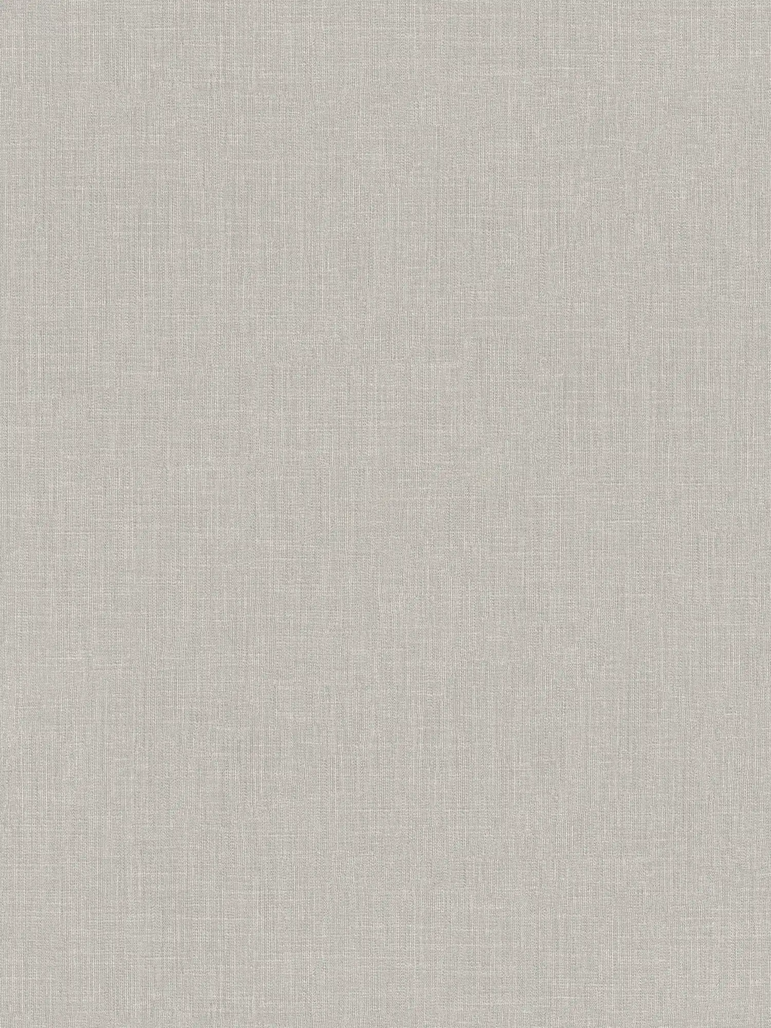 Non-woven wallpaper grey with textile look & texture pattern
