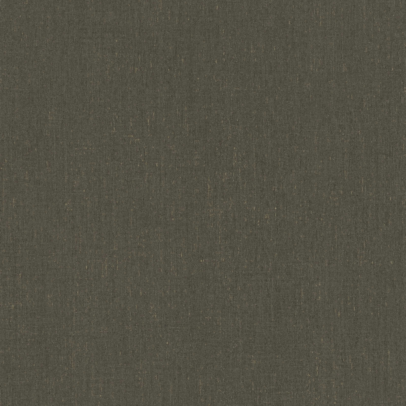 Papel pintado marrón oscuro liso con detalle de estructura - marrón, gris
