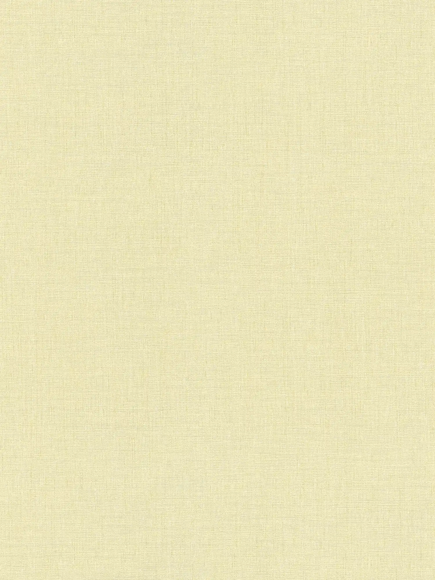 Lightly textured plain wallpaper in a matt look - yellow, green
