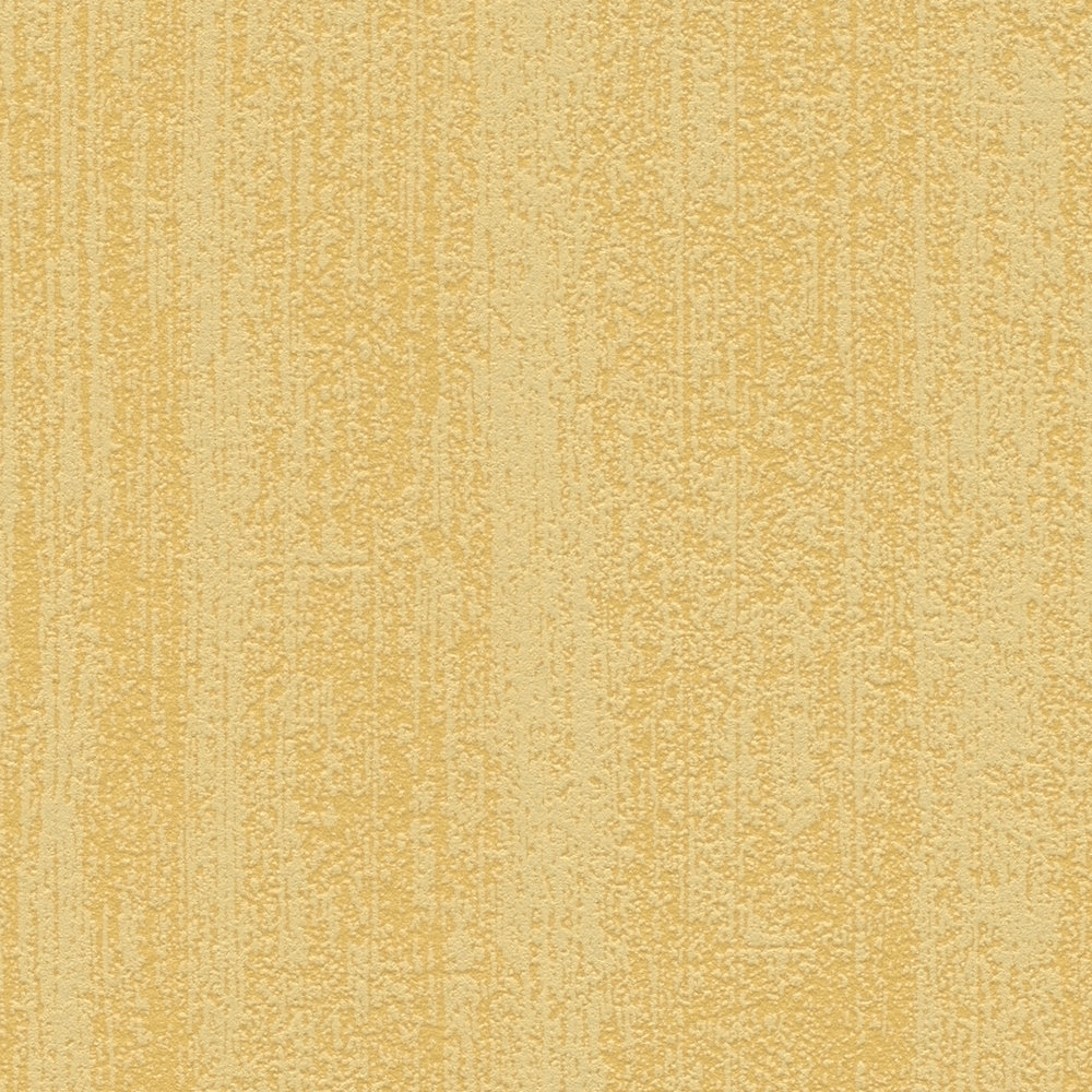             Schuimtextuurbehang in gevlekte textuur - Geel
        