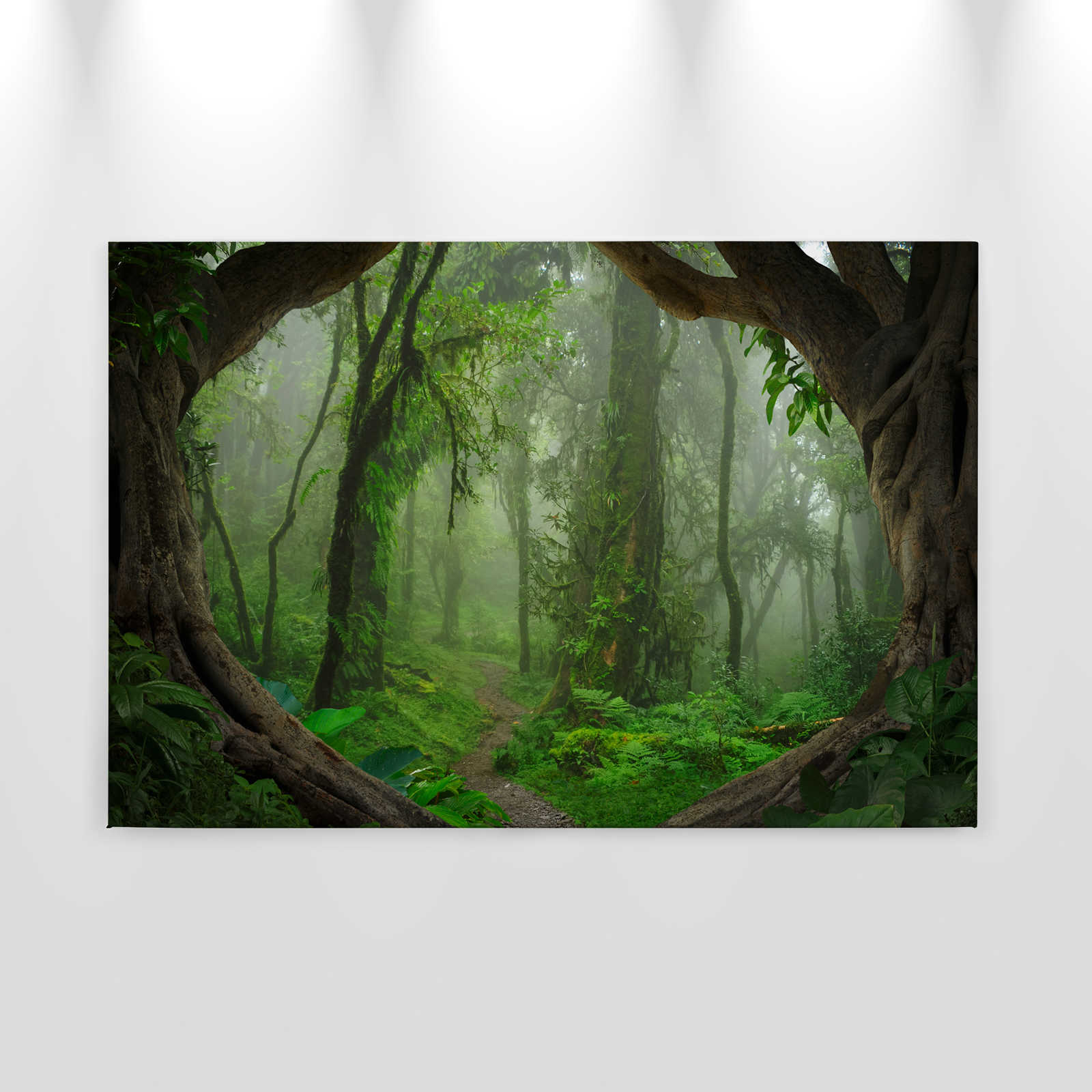             Magisch Tropisch Woud Canvas - 0,90 m x 0,60 m
        