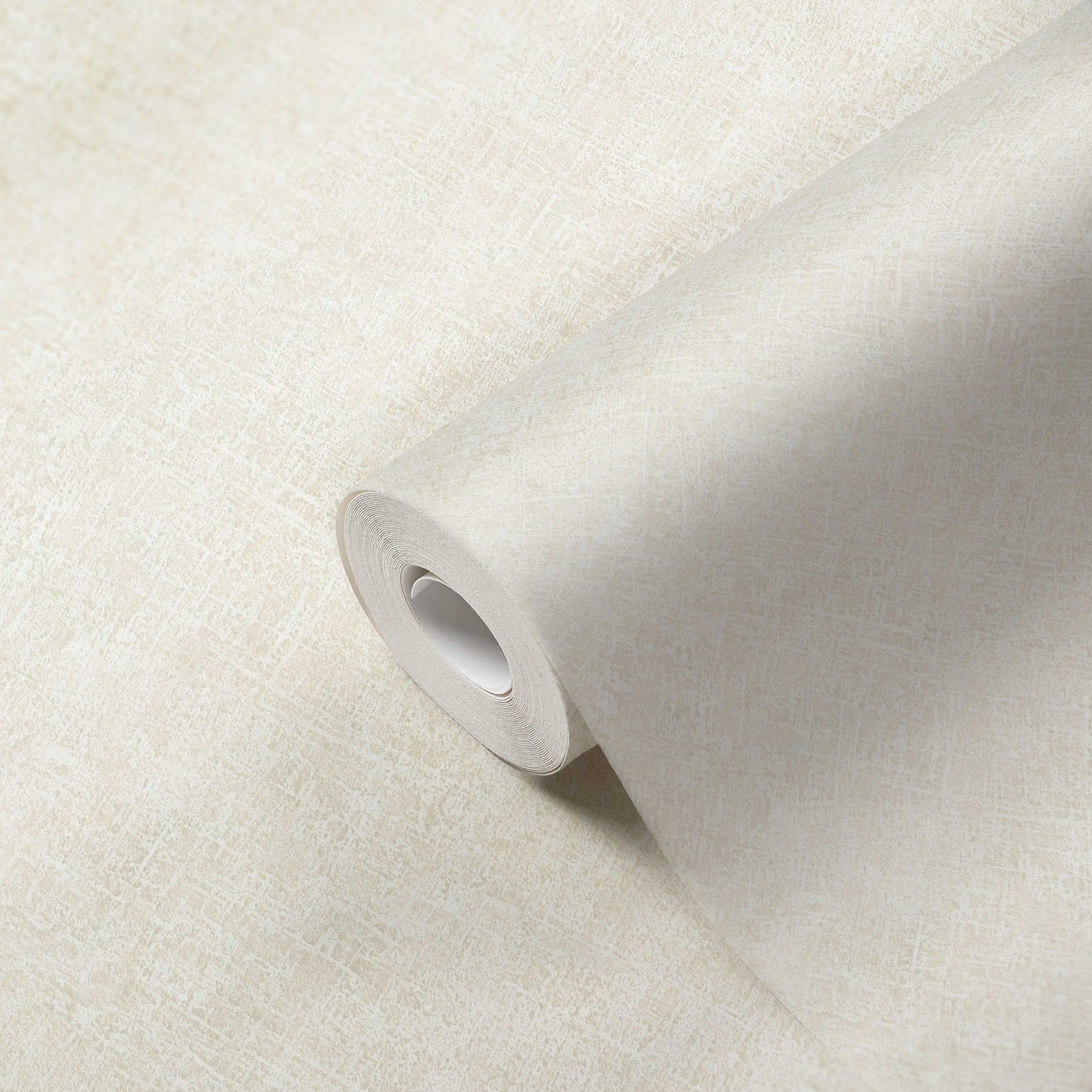             Aspect pierre Papier peint crème uni avec aspect pierre de craie
        