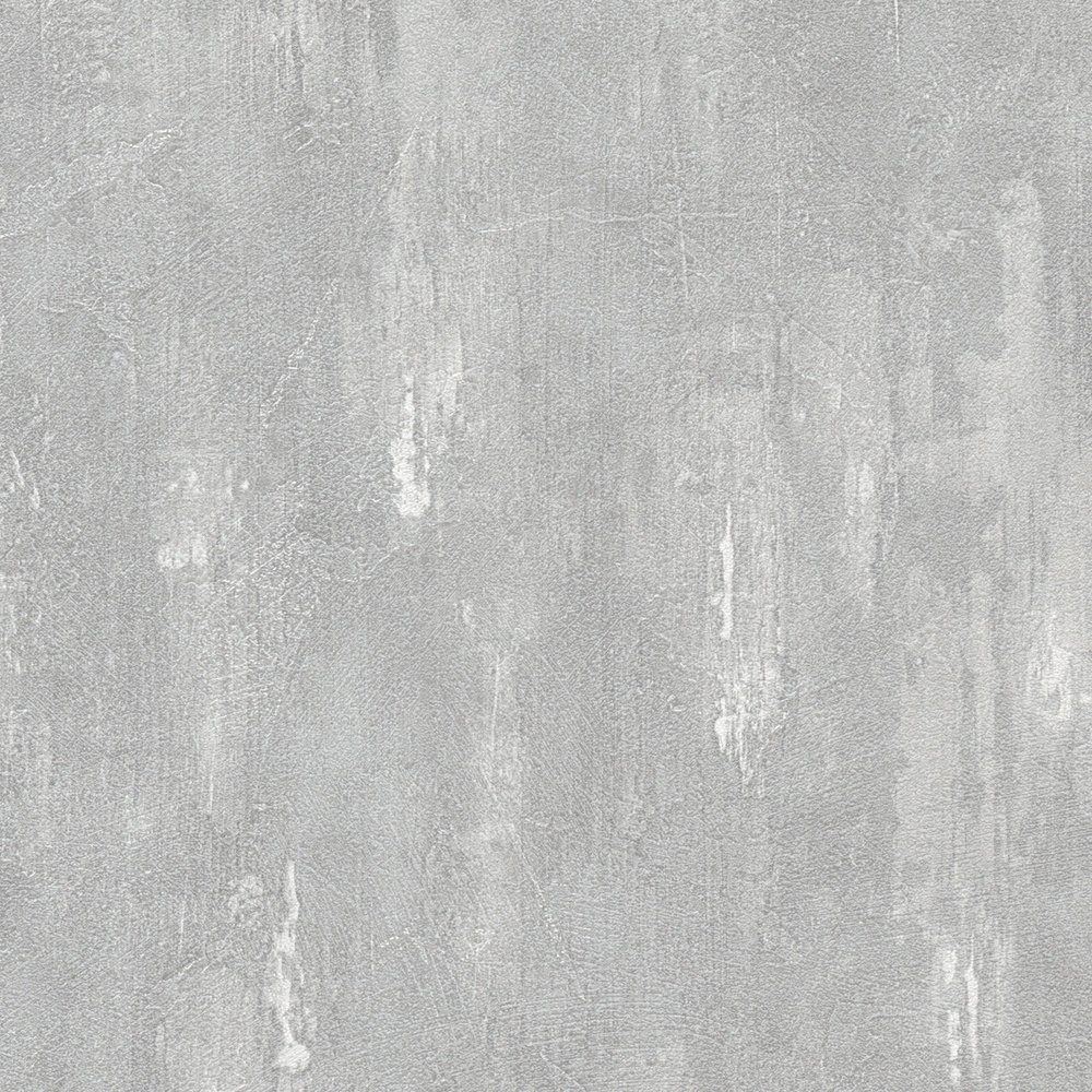             Behang met gipsstructuur, betonlook en kleurverloop - grijs
        