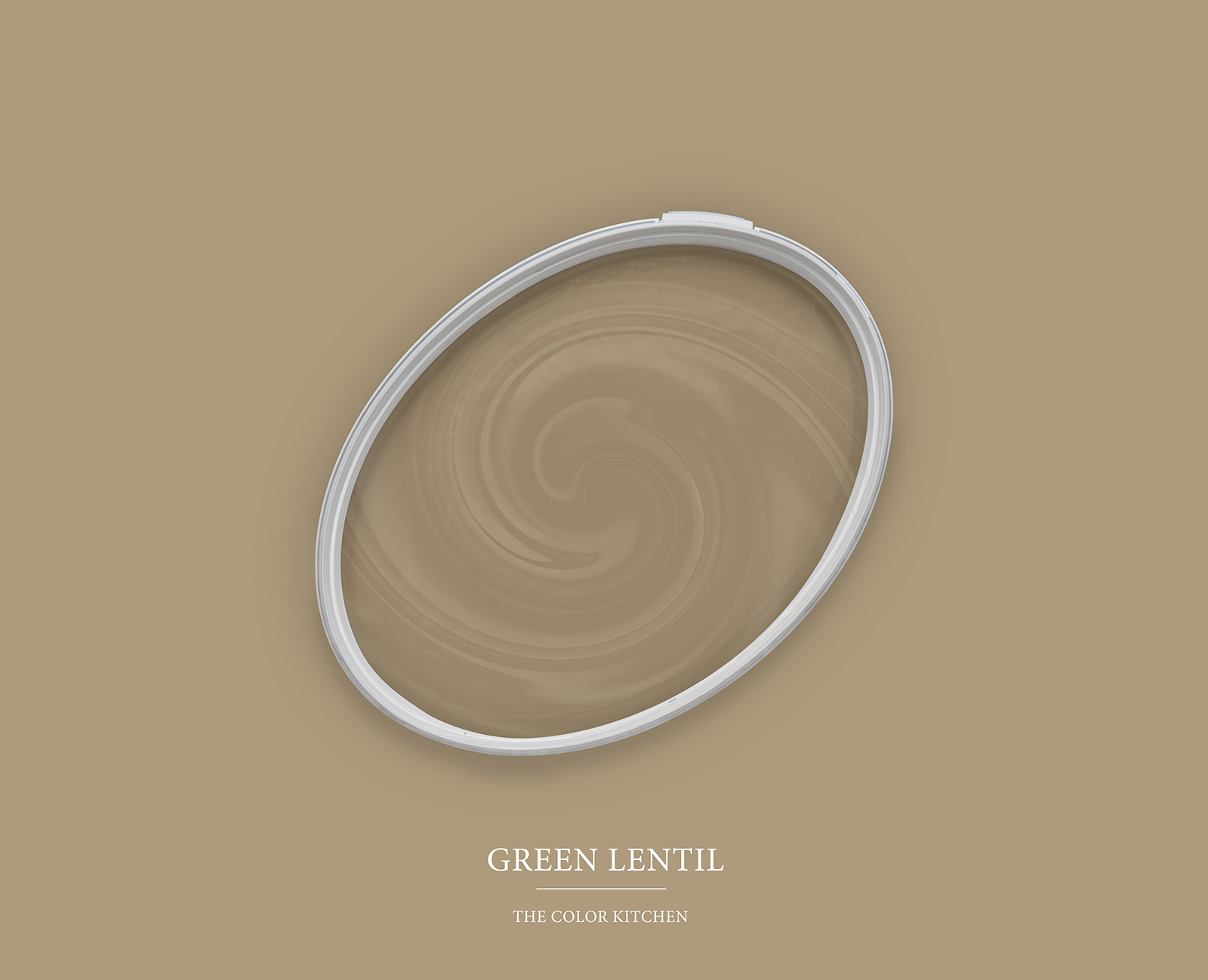 Wall Paint TCK6001 »Green Lentil« in earthy khaki – 5.0 litre
