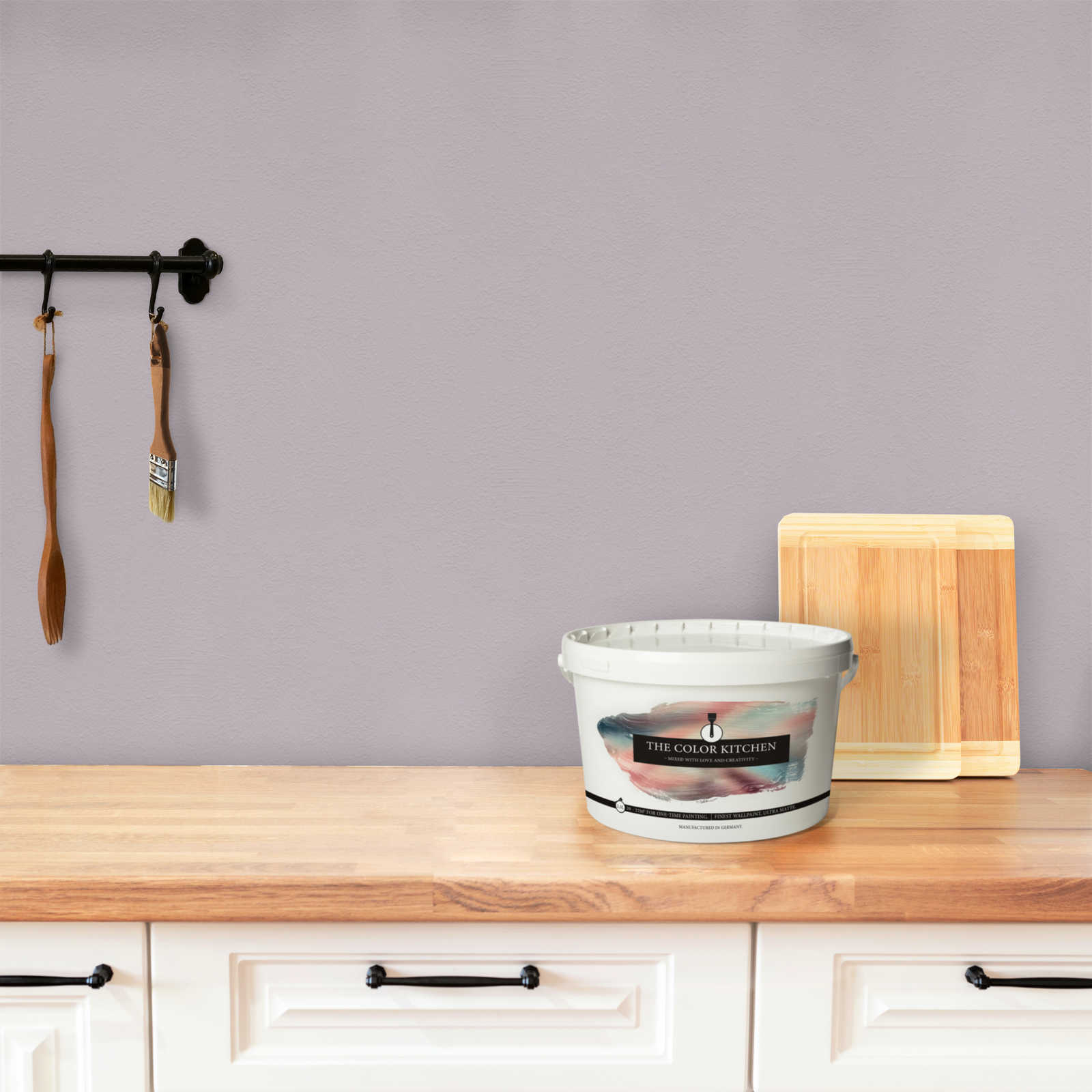             Wall Paint TCK2004 »Leafy Lavender« in cool lavender shade – 2.5 litre
        