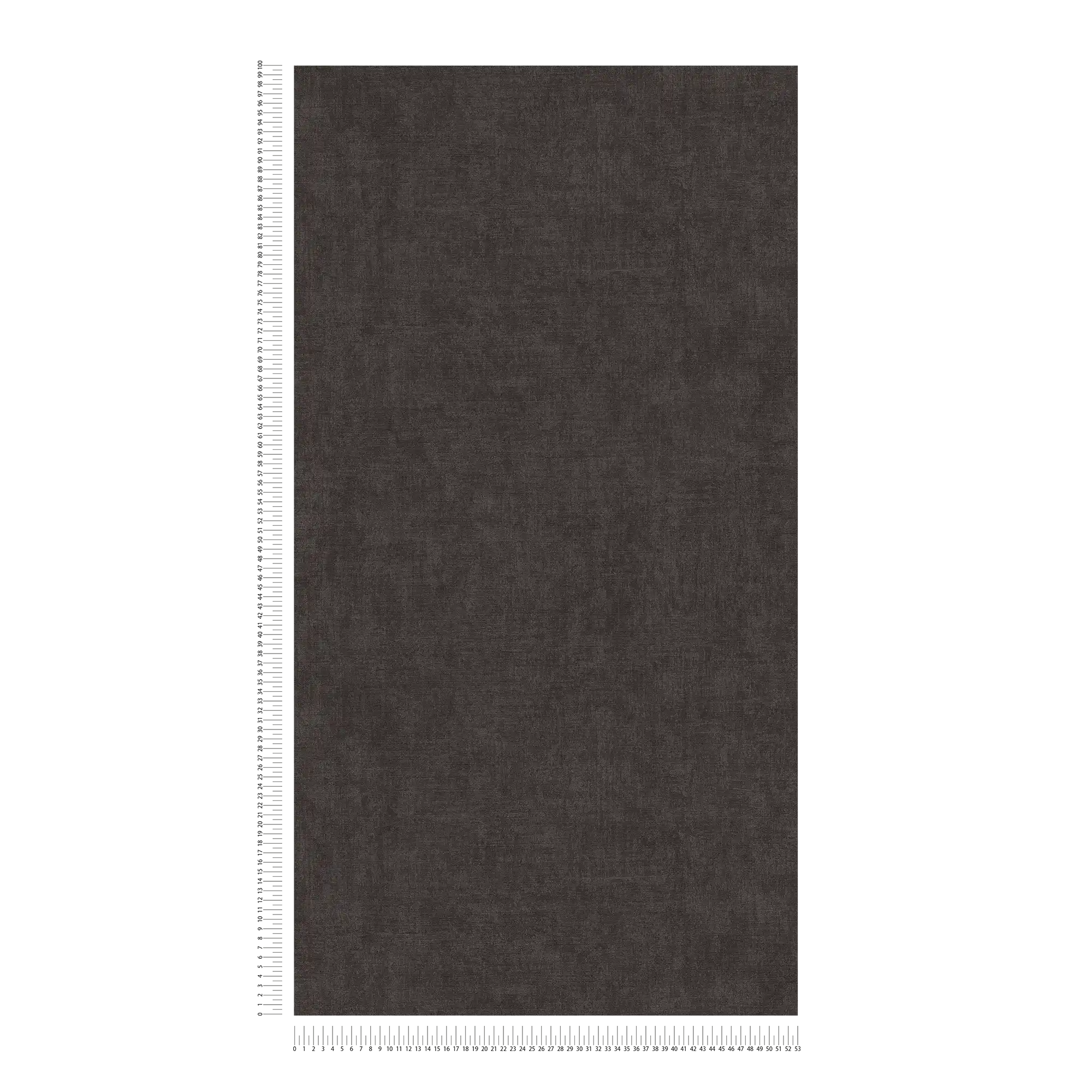             Non-woven wallpaper plain, mottled, textured pattern - brown
        