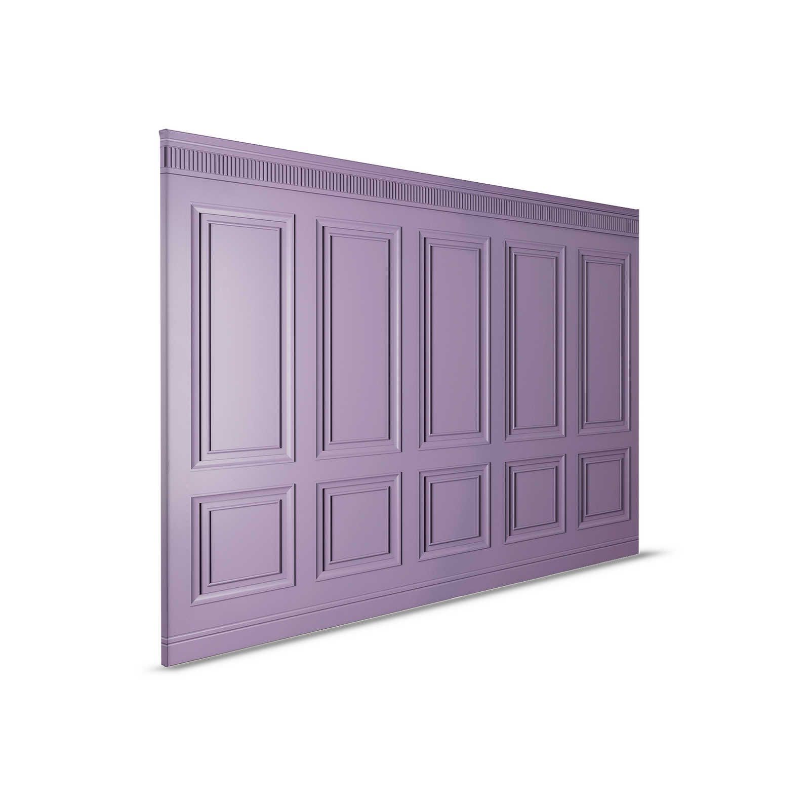         Kensington 3 - 3D Canvas painting wood paneling dark purple, violet - 0.90 m x 0.60 m
    
