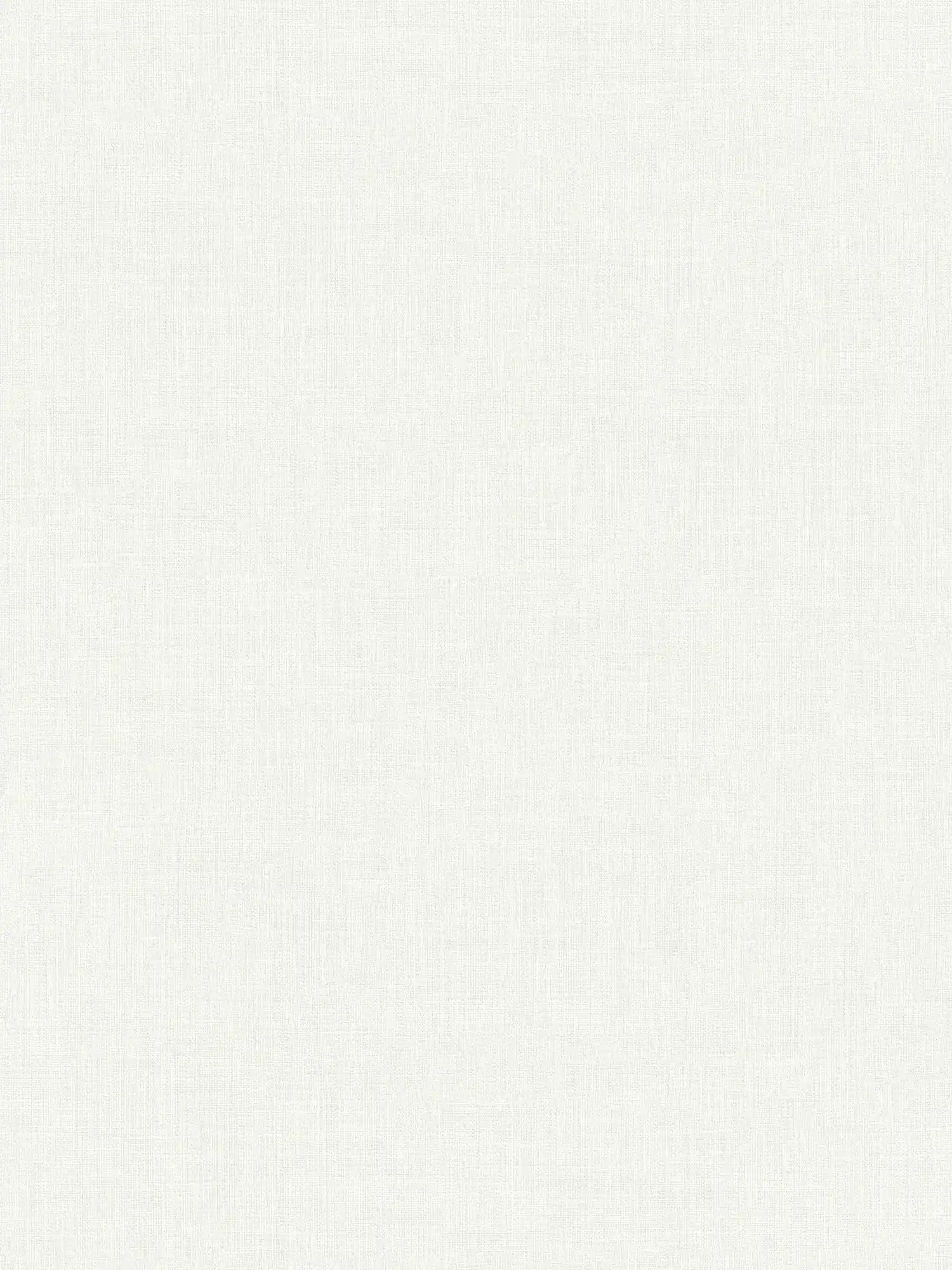 Carta da parati tinta unita bianco crema con struttura tessile in stile country
