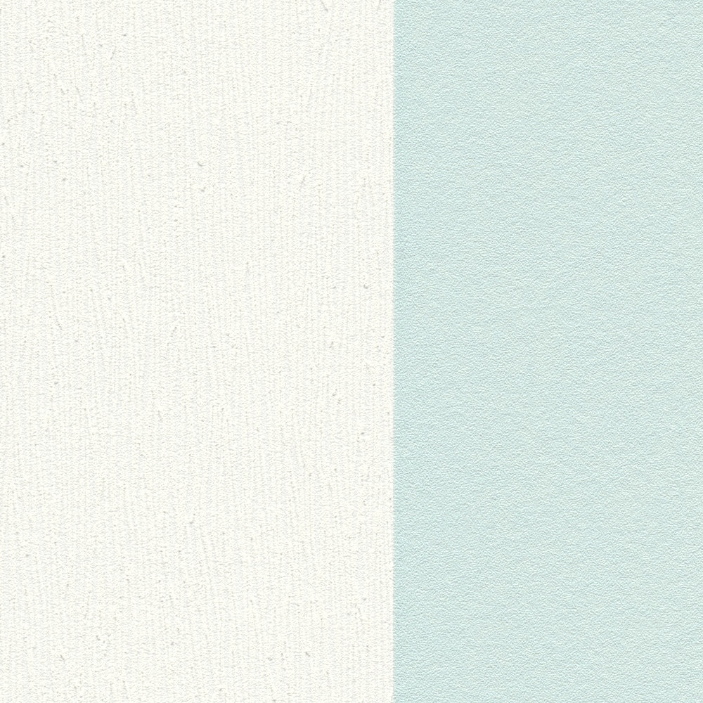             rayures Papier peint à motifs structurés, rayures en bloc bleu & blanc
        