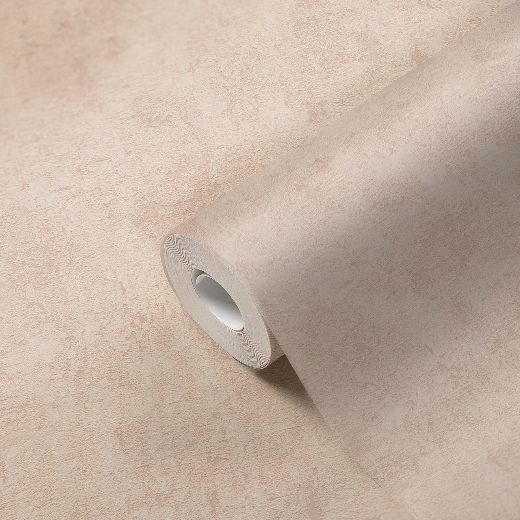             Plaster optics wallpaper non-woven in sand-beige with texture effect
        