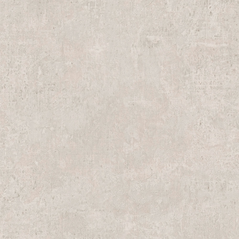             Plain wallpaper with colour hatching in vintage look - cream, grey
        