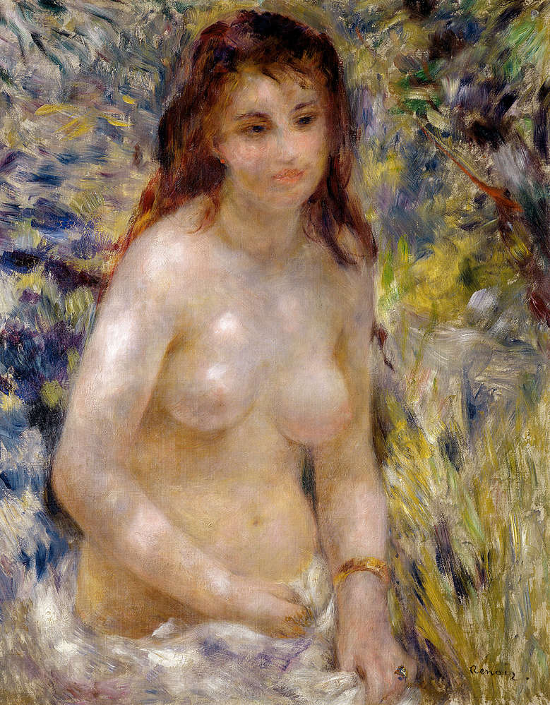             Mural "Efecto de la luz del sol" de Pierre Auguste Renoir
        
