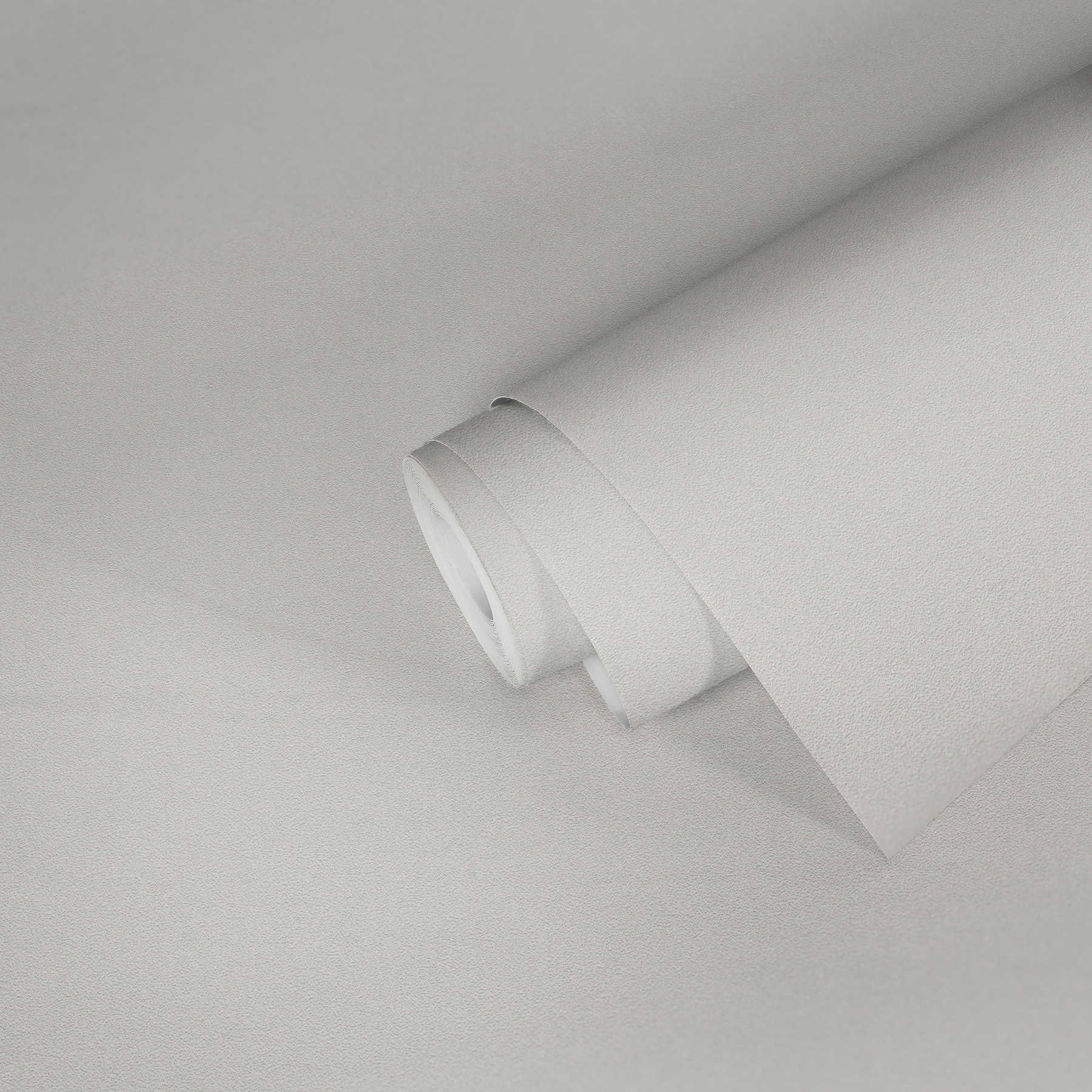             Carta da parati neutra in tessuto non tessuto tinta unita, leggera e liscia - bianco
        