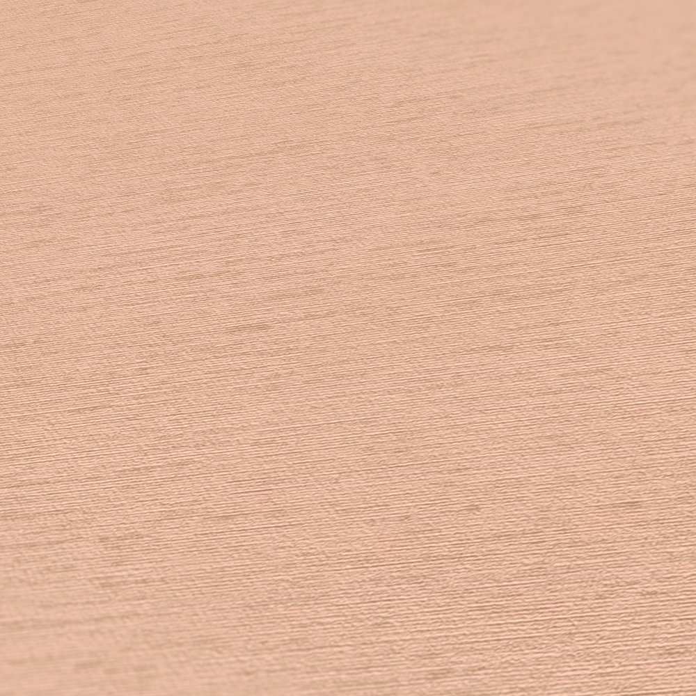             Wallpaper plain with textile structure, matt - pink
        