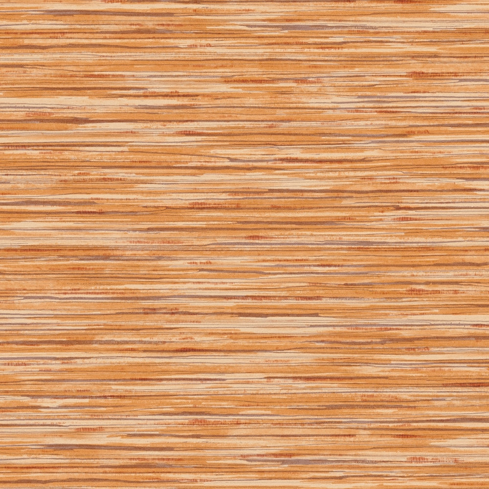             Papier peint intissé chiné avec motif de couleur - orange, marron
        
