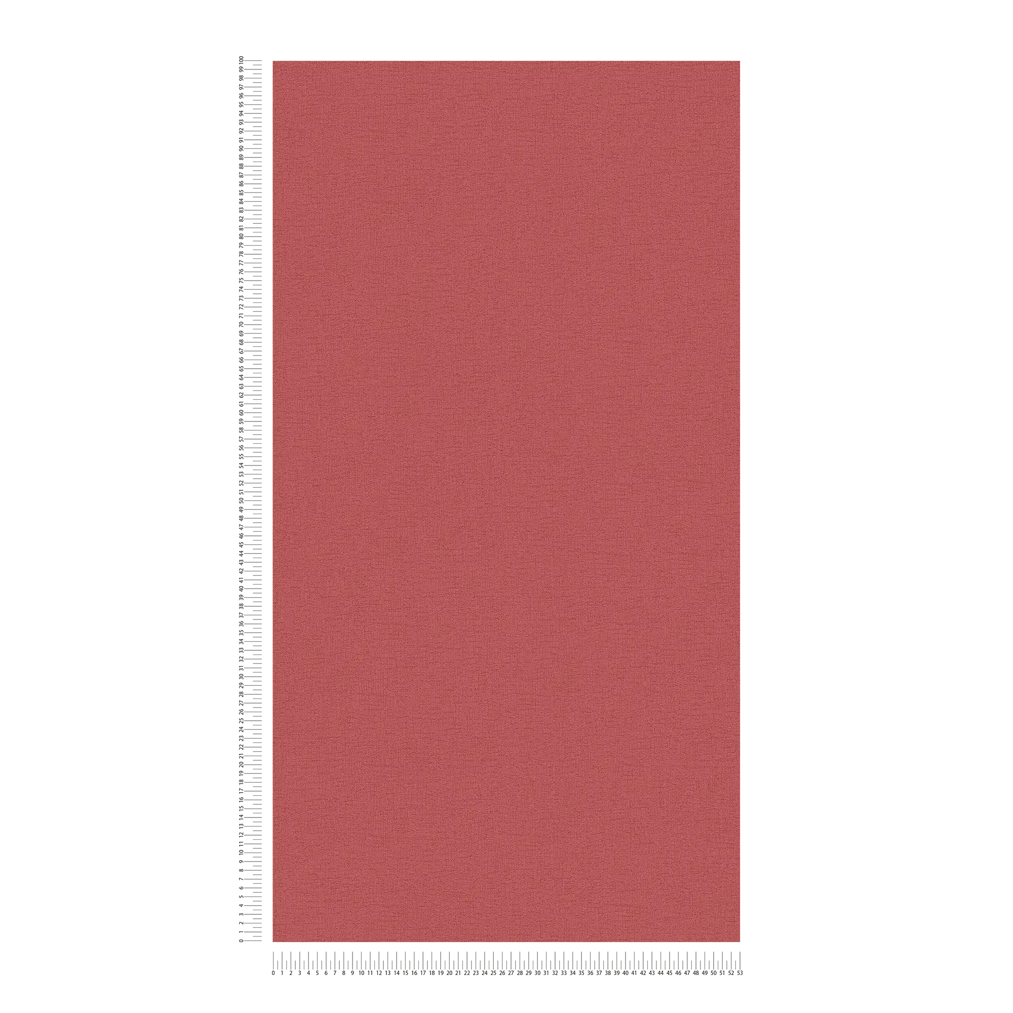             Papier peint intissé rouge intense avec motifs structurés - rouge
        