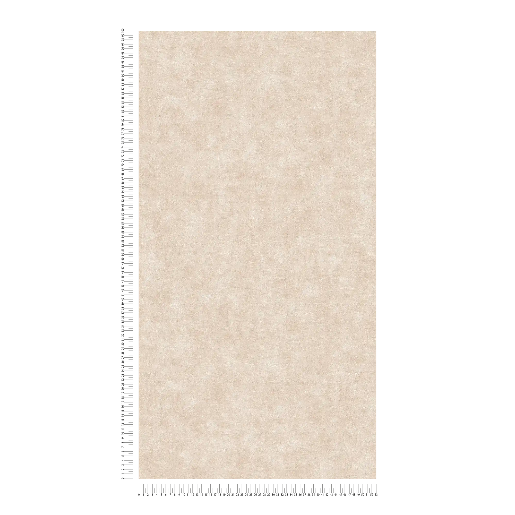             Non-woven wallpaper with textured pattern - beige, cream
        