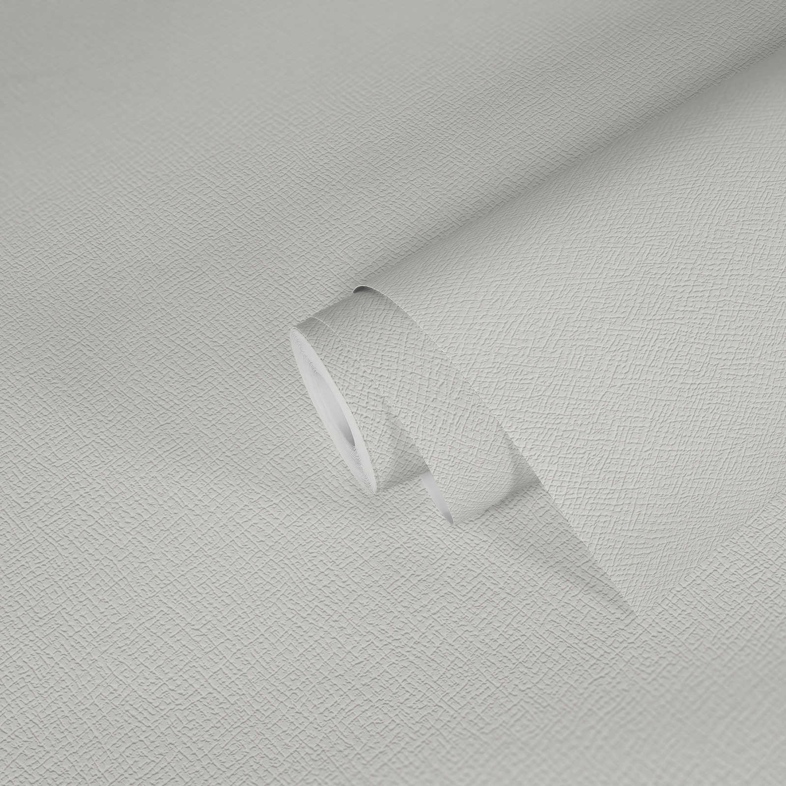             Verfbaar behangpapier met structuur - wit
        