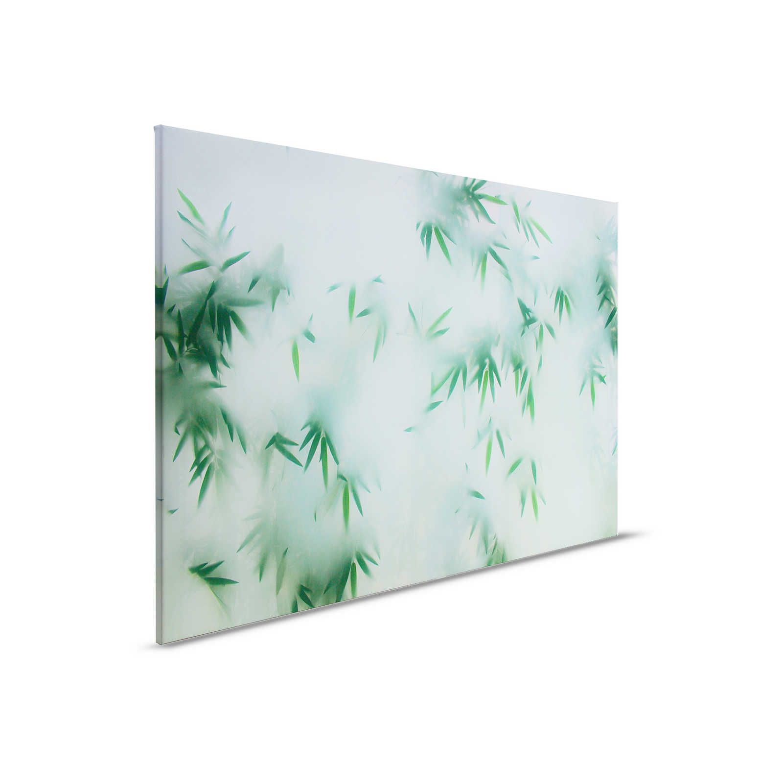         Panda Paradise 1 - Bamboo Canvas painting Green Leaves in the Mist - 0.90 m x 0.60 m
    