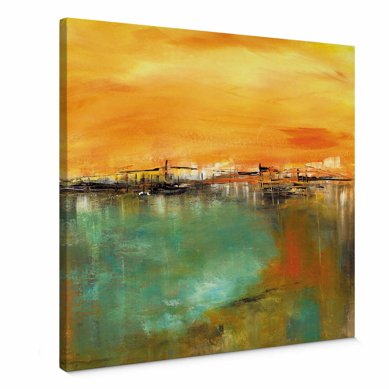         Square Canvas print abstract art by Niksic
    
