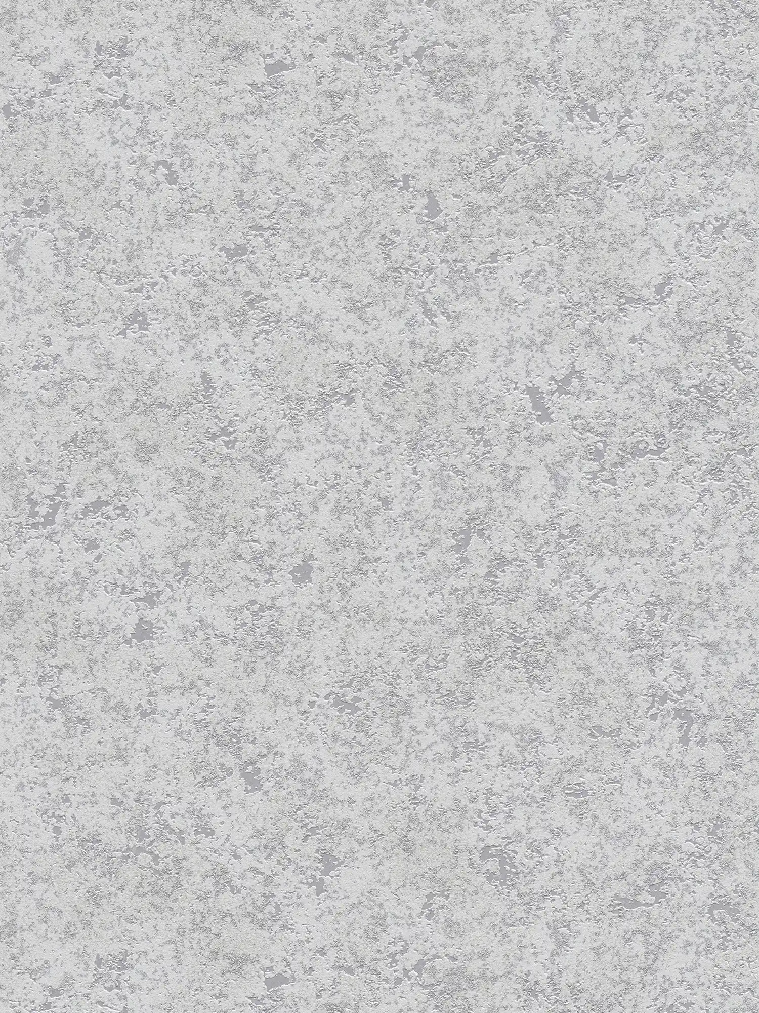 Industrial design wallpaper with plaster look - grey
