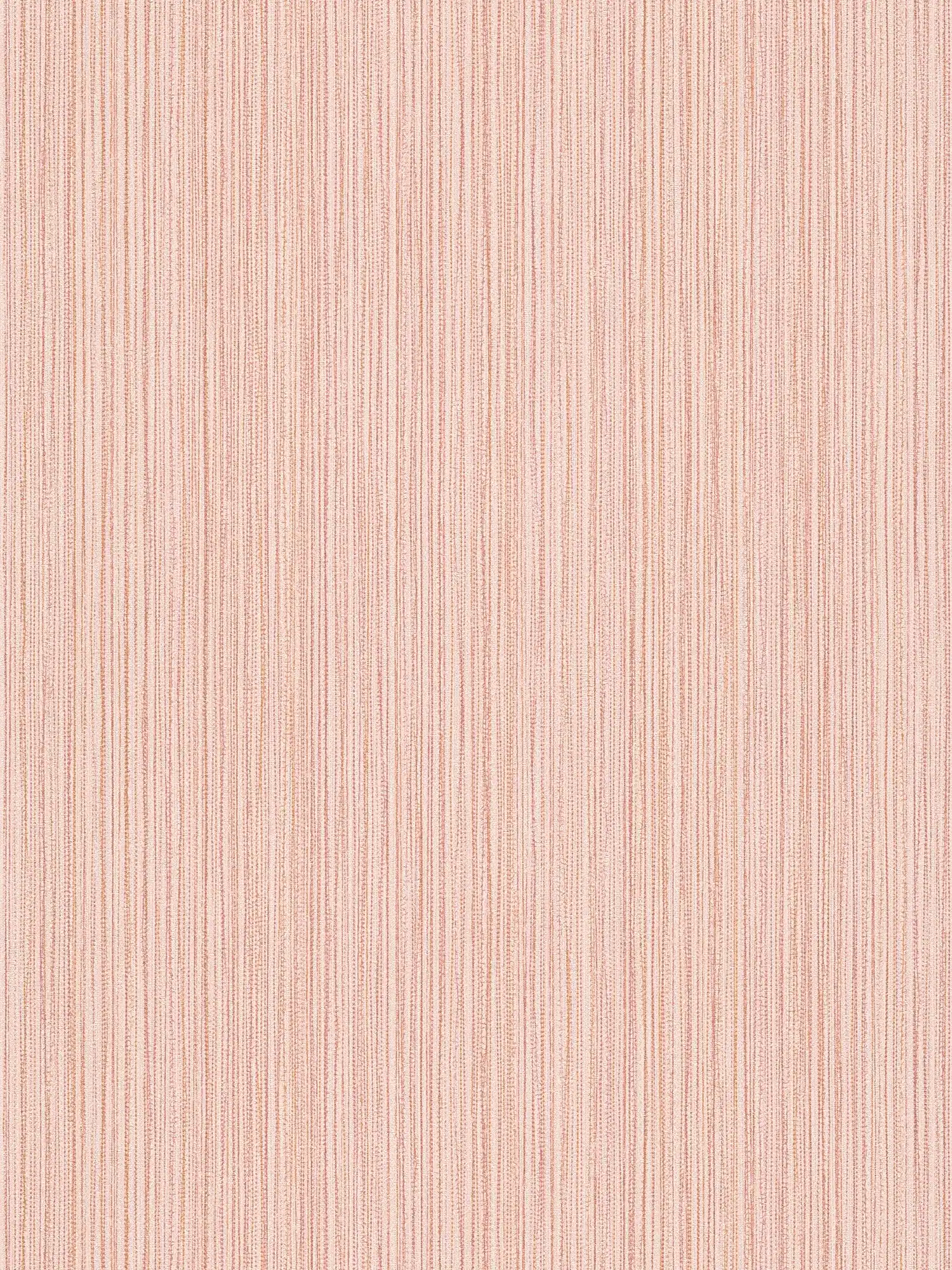 Pink wallpaper non-woven lined with metallic luster - pink
