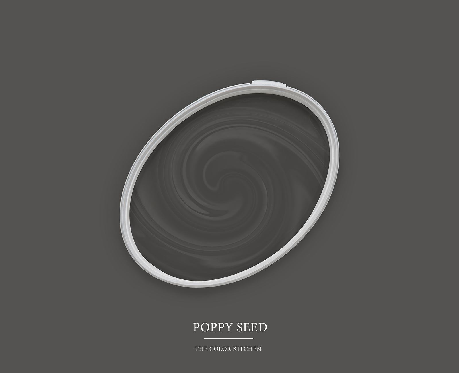 Muurverf TCK1014 »Poppy Seed« in intensief antraciet – 5,0 liter
