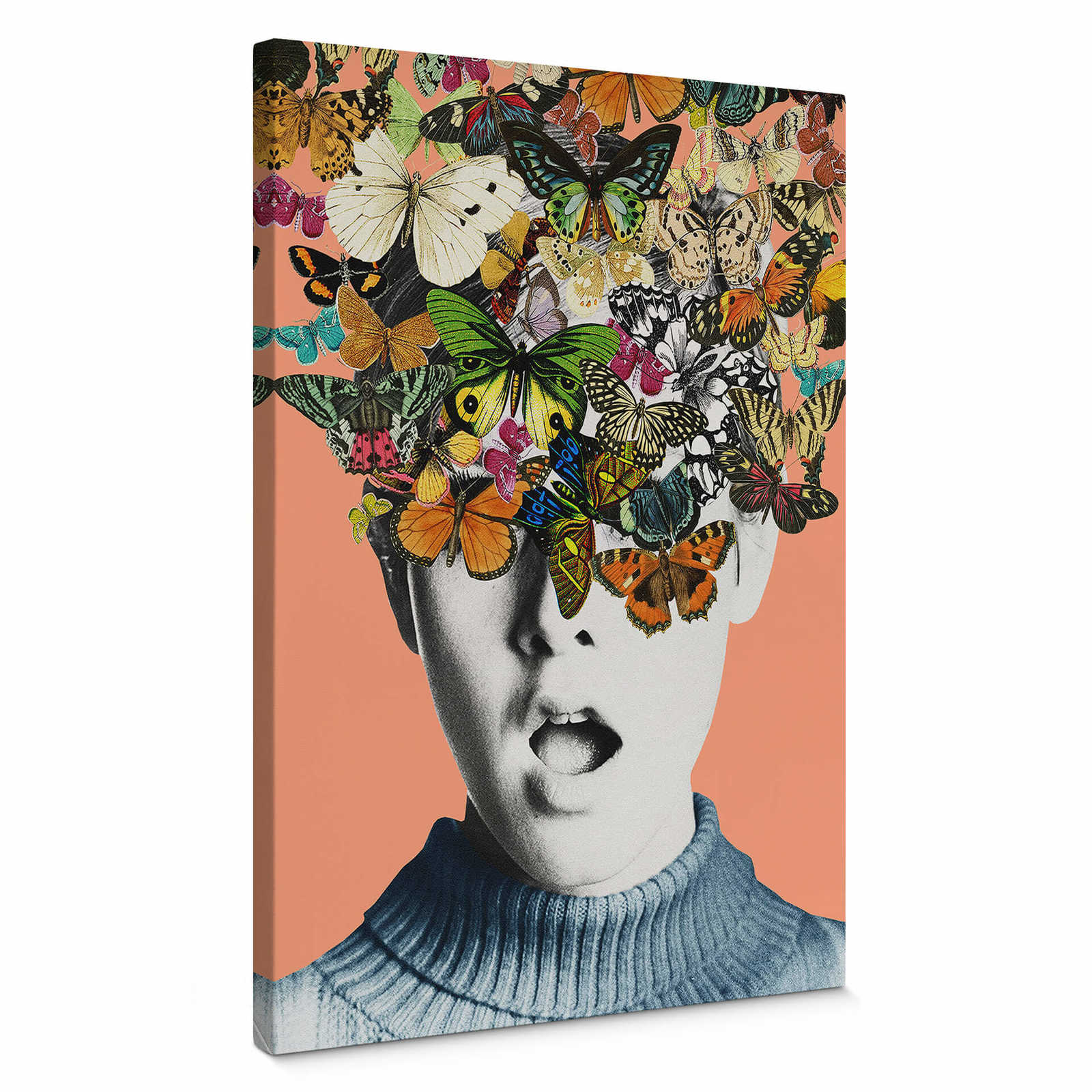         Feldmann Canvas print abstract flower collage
    