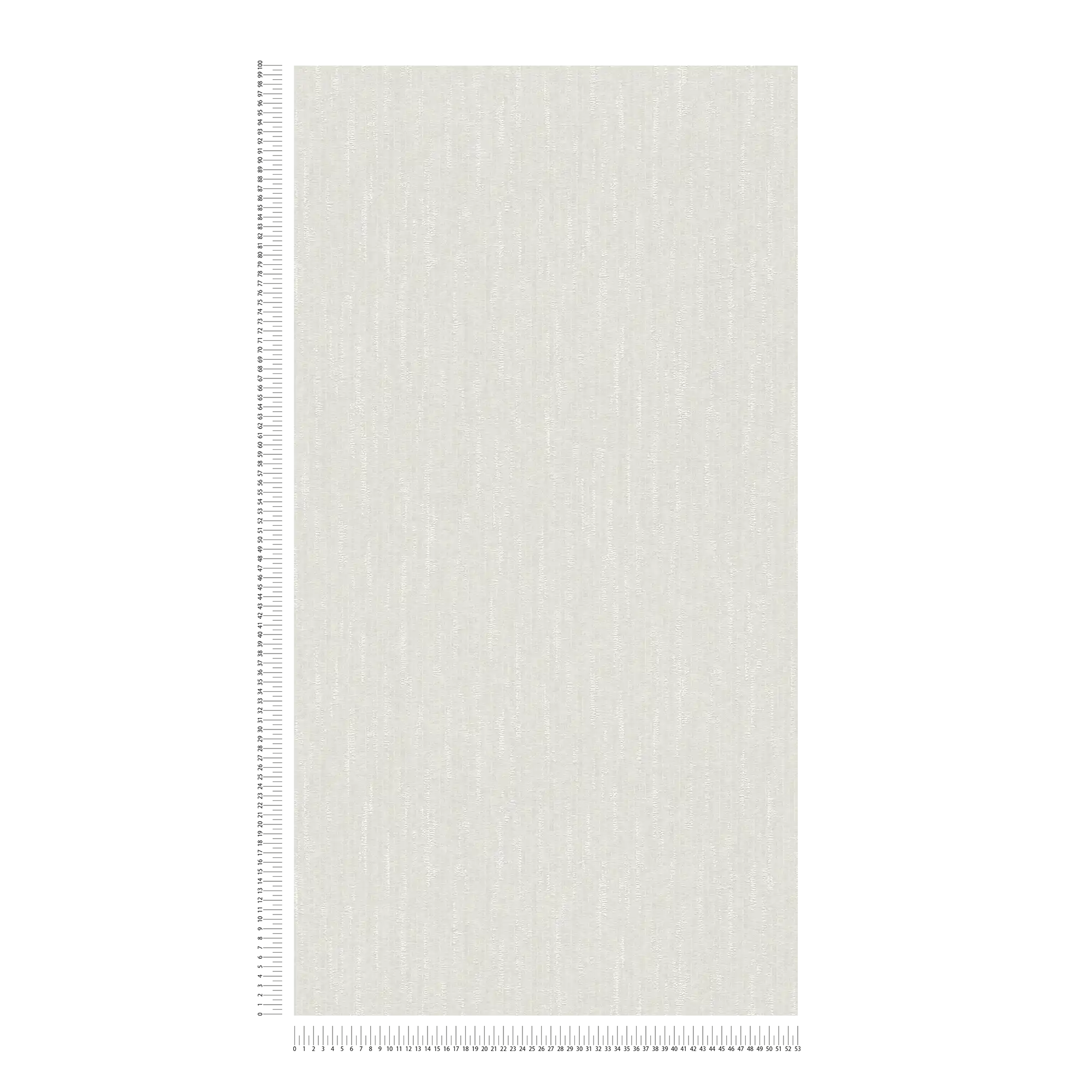             Papel pintado blanco no tejido con efecto brillo y diseño de estructura - blanco
        