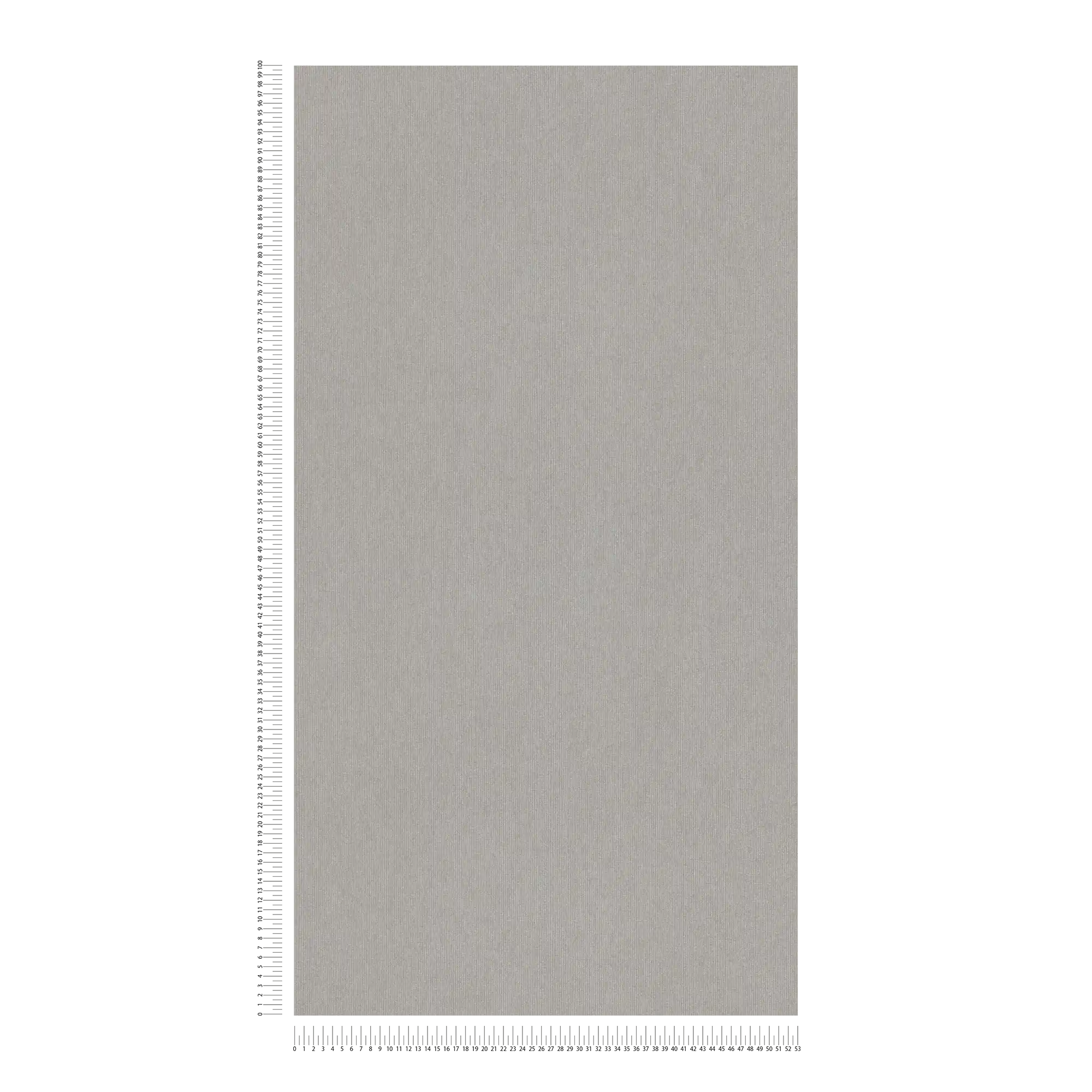             Carta da parati lucida con struttura tessile ed effetto shimmer - grigio, marrone
        