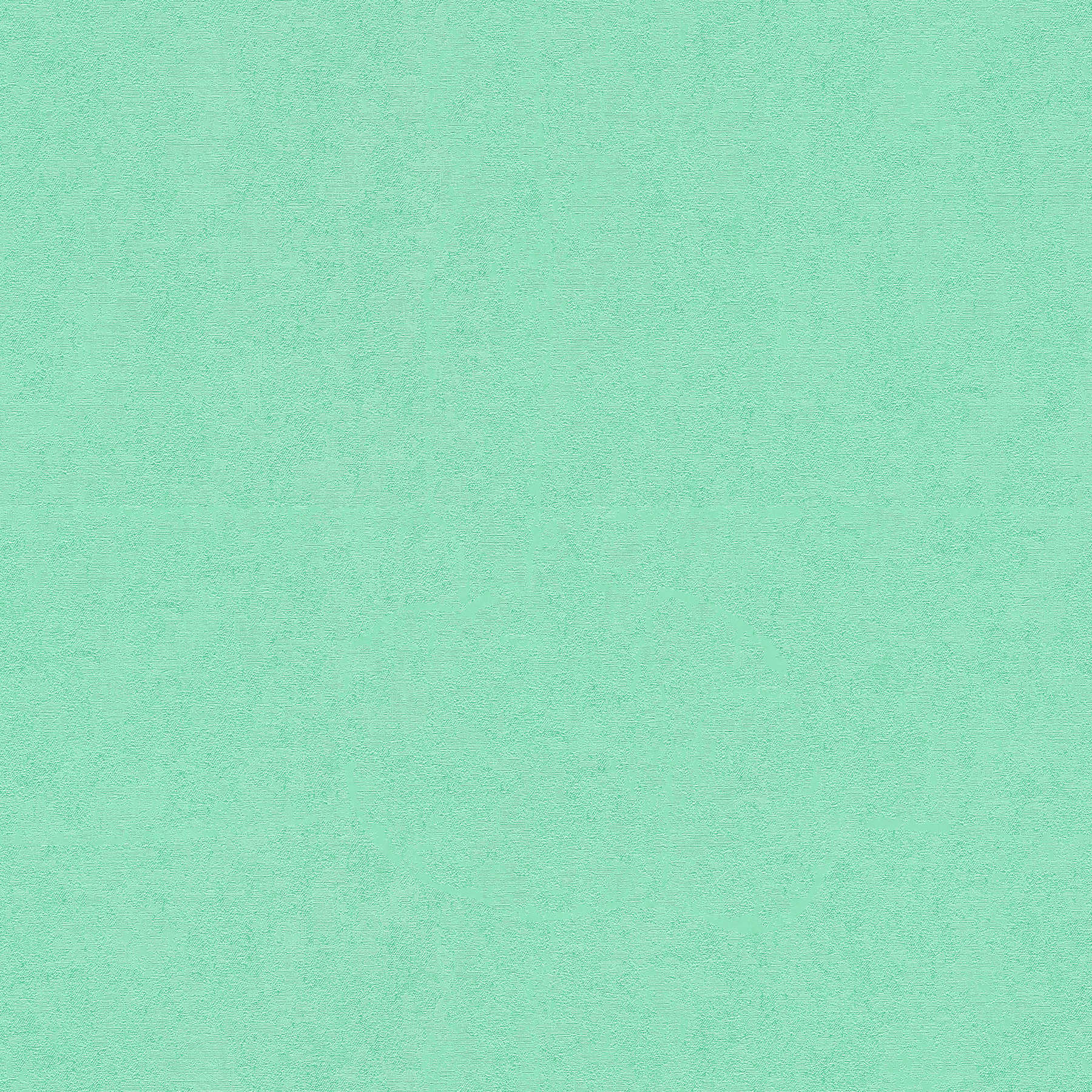 VERSACE Home plain wallpaper mint with shimmer effect - green
