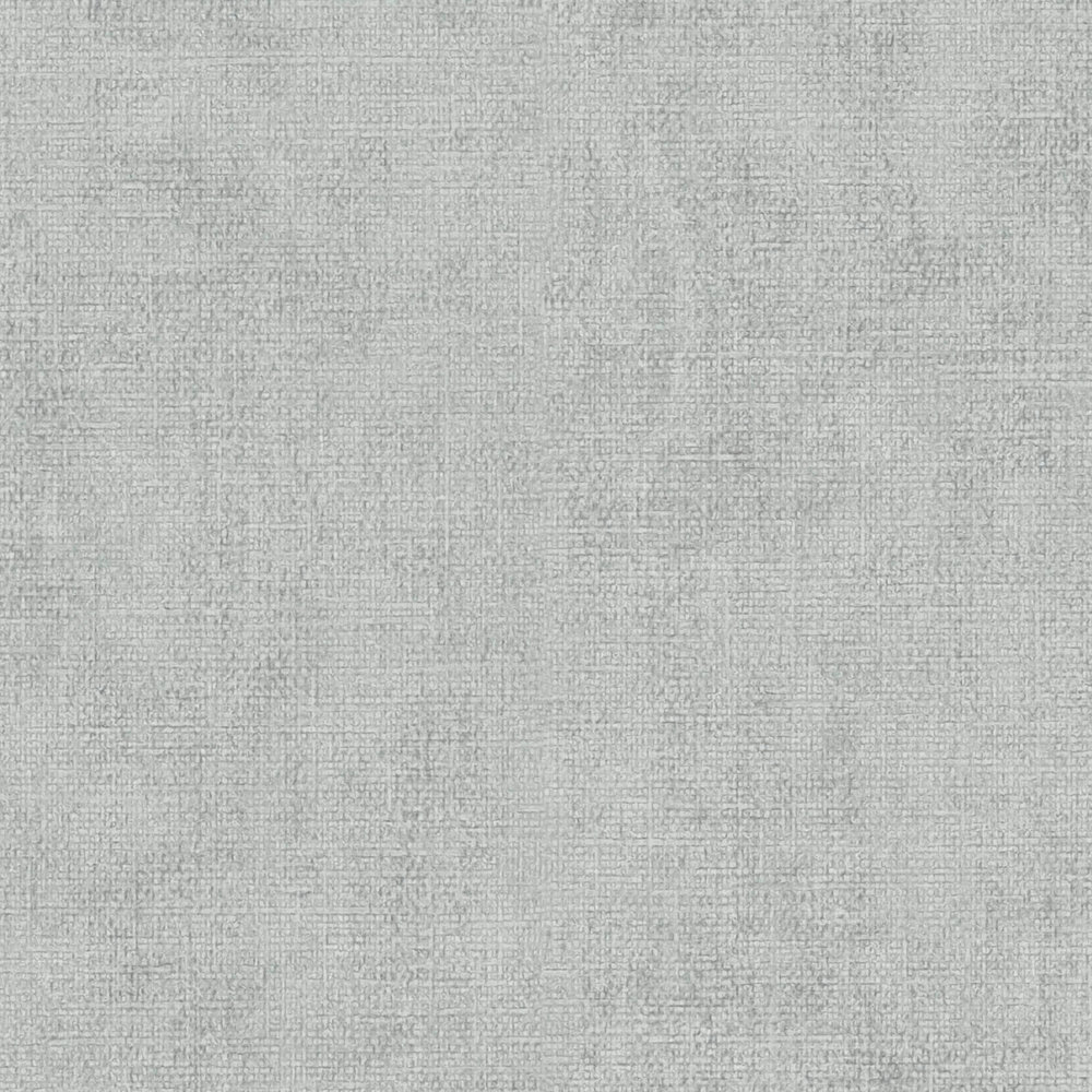             Carta da parati in tessuto non tessuto effetto lino con motivo sottile - grigio
        
