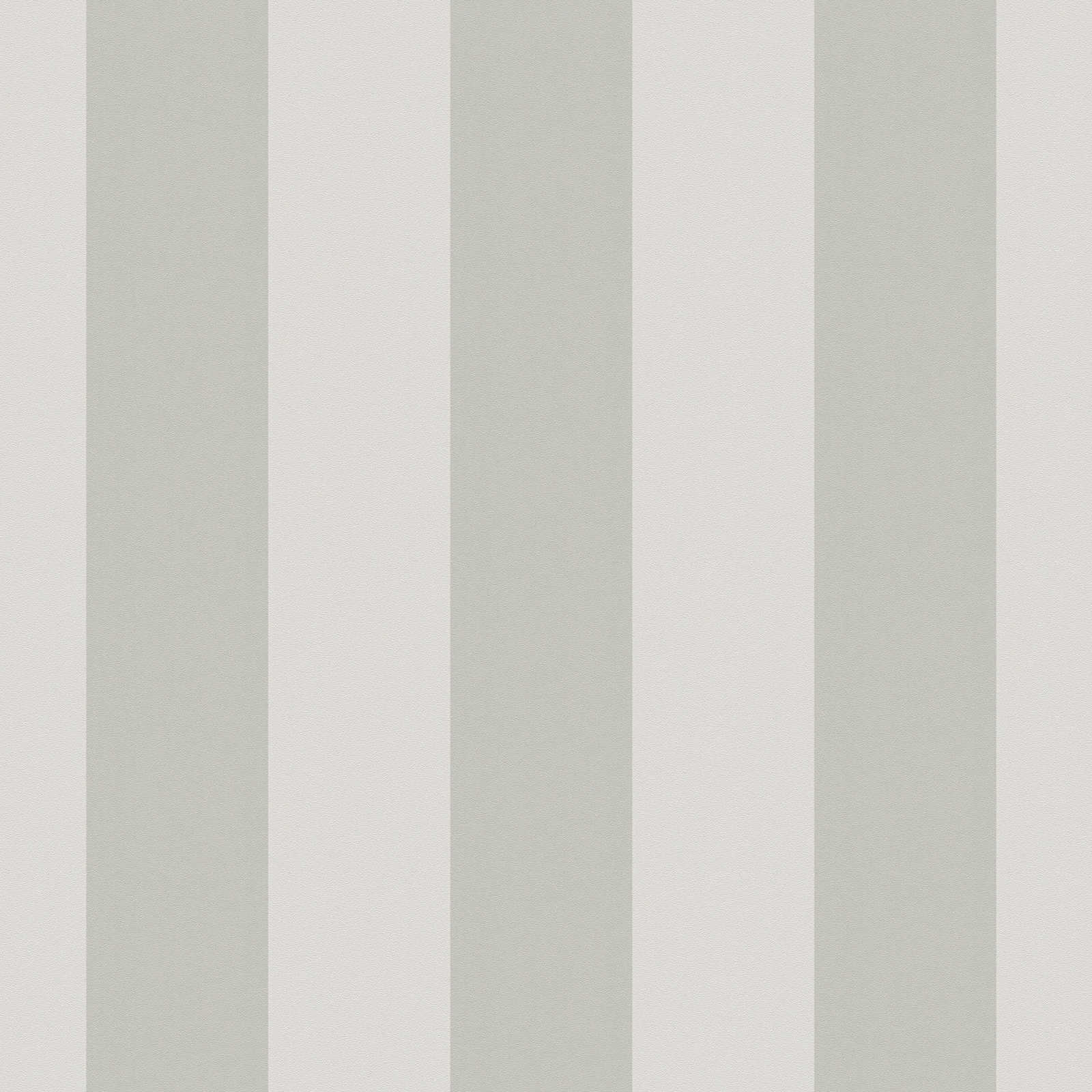             Carta da parati in tessuto non tessuto con strisce a blocchi e struttura leggera - grigio
        